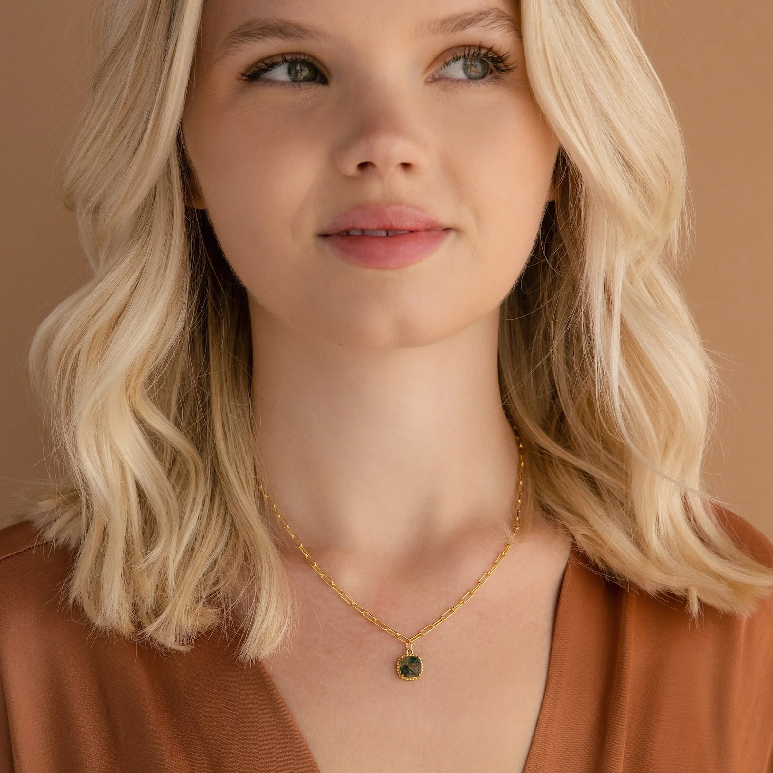 Agate Pendant Necklace - Image 8