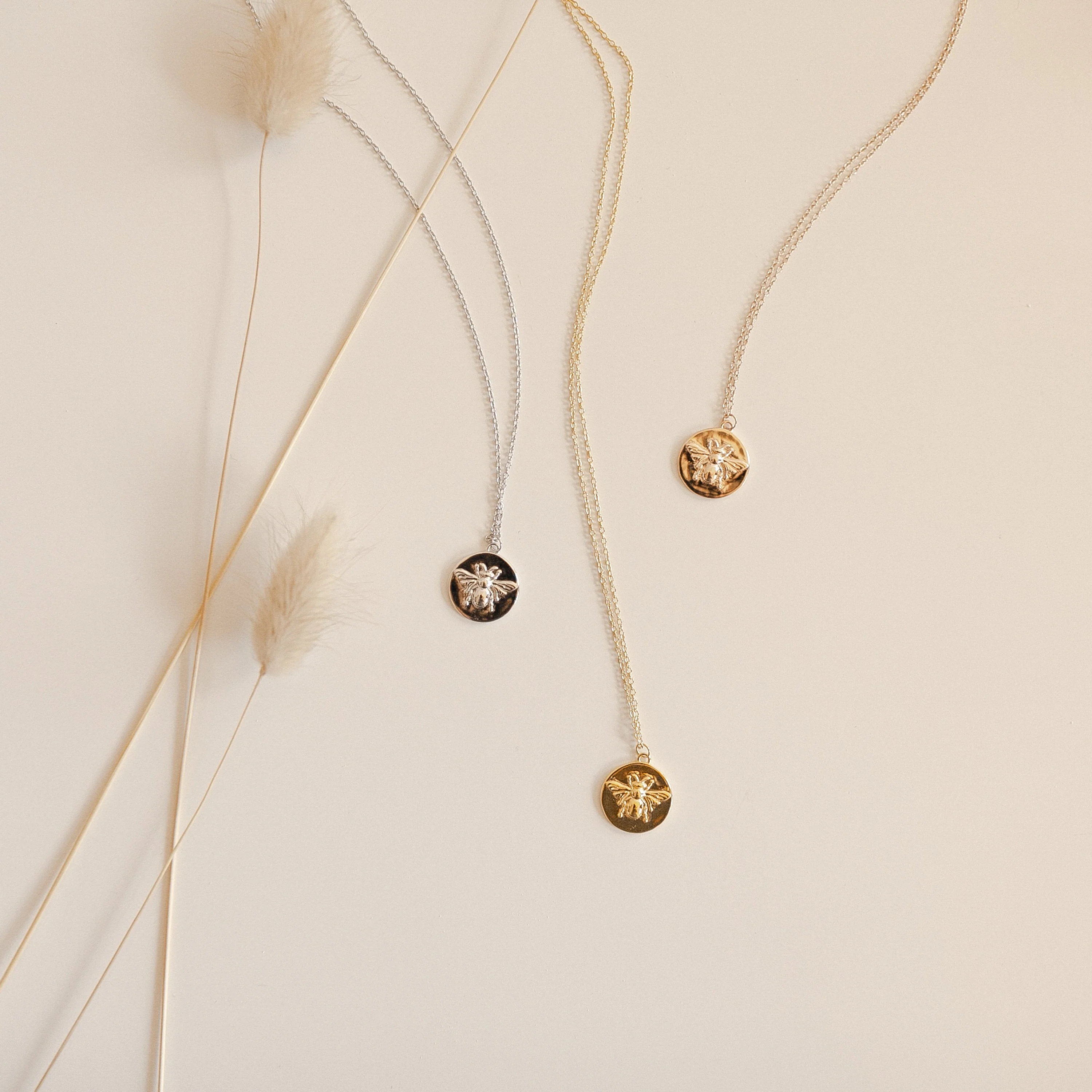 Bee Coin Necklace - Image 3