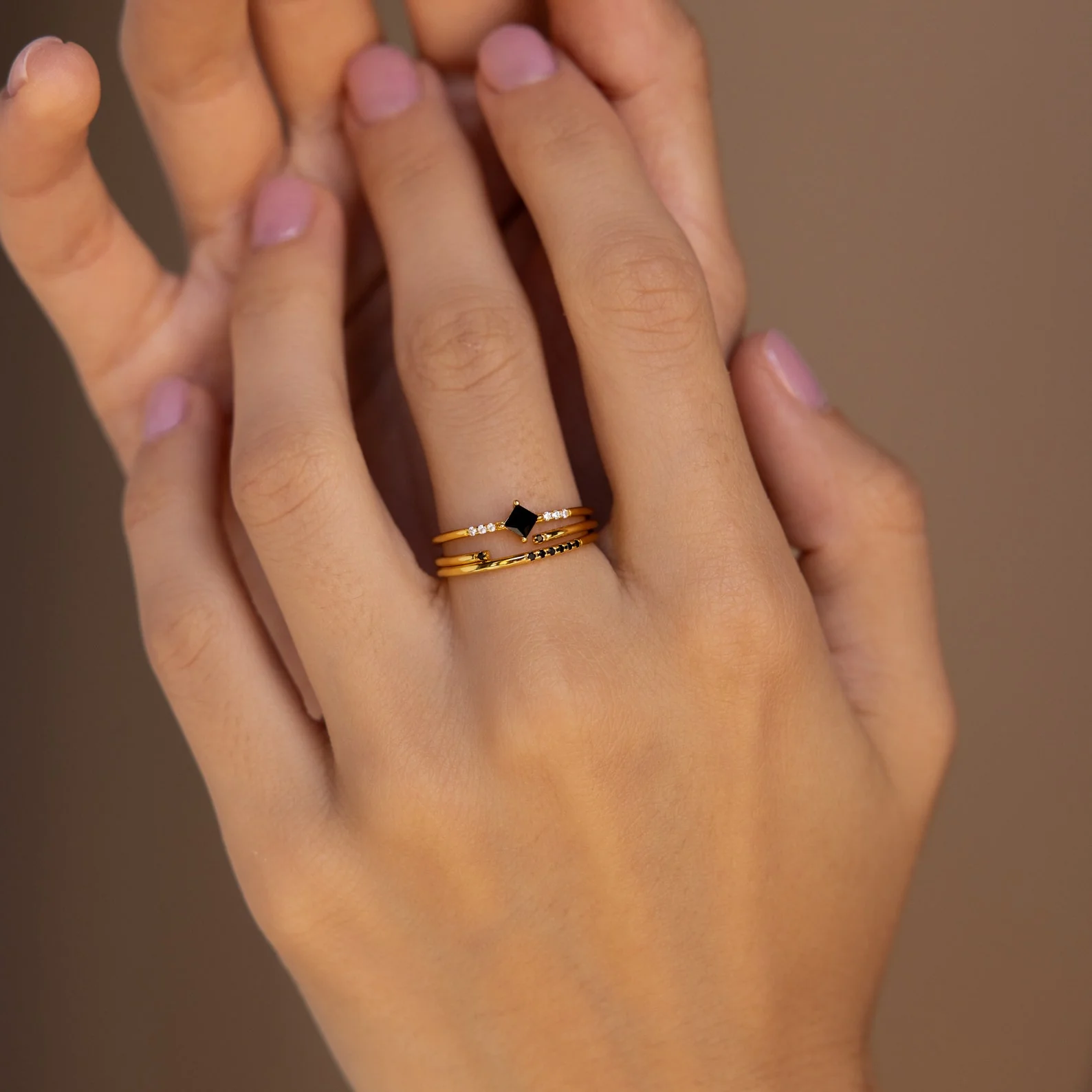 Black Abyss Ring Set - Image 2