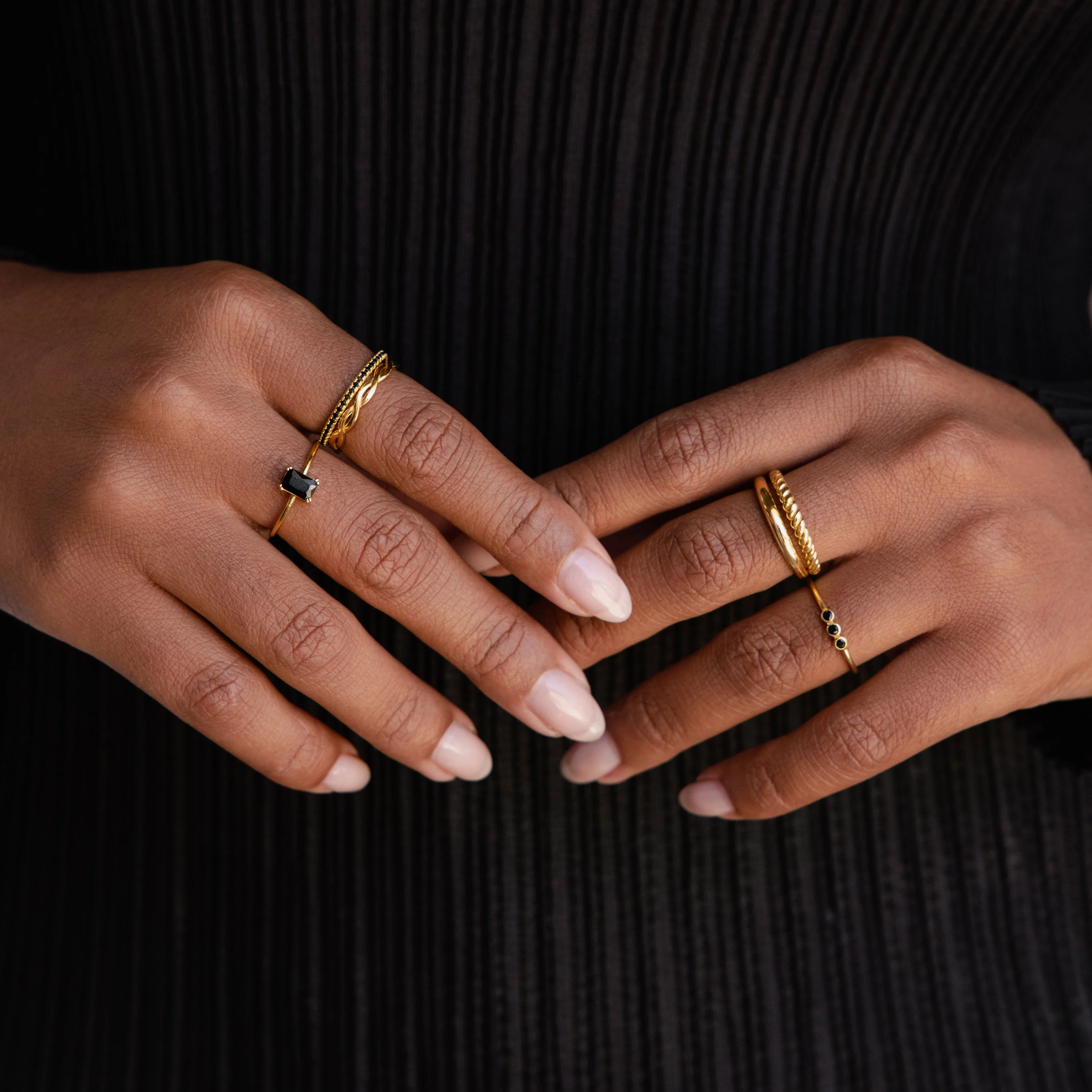 Black Emerald Ring - Image 3