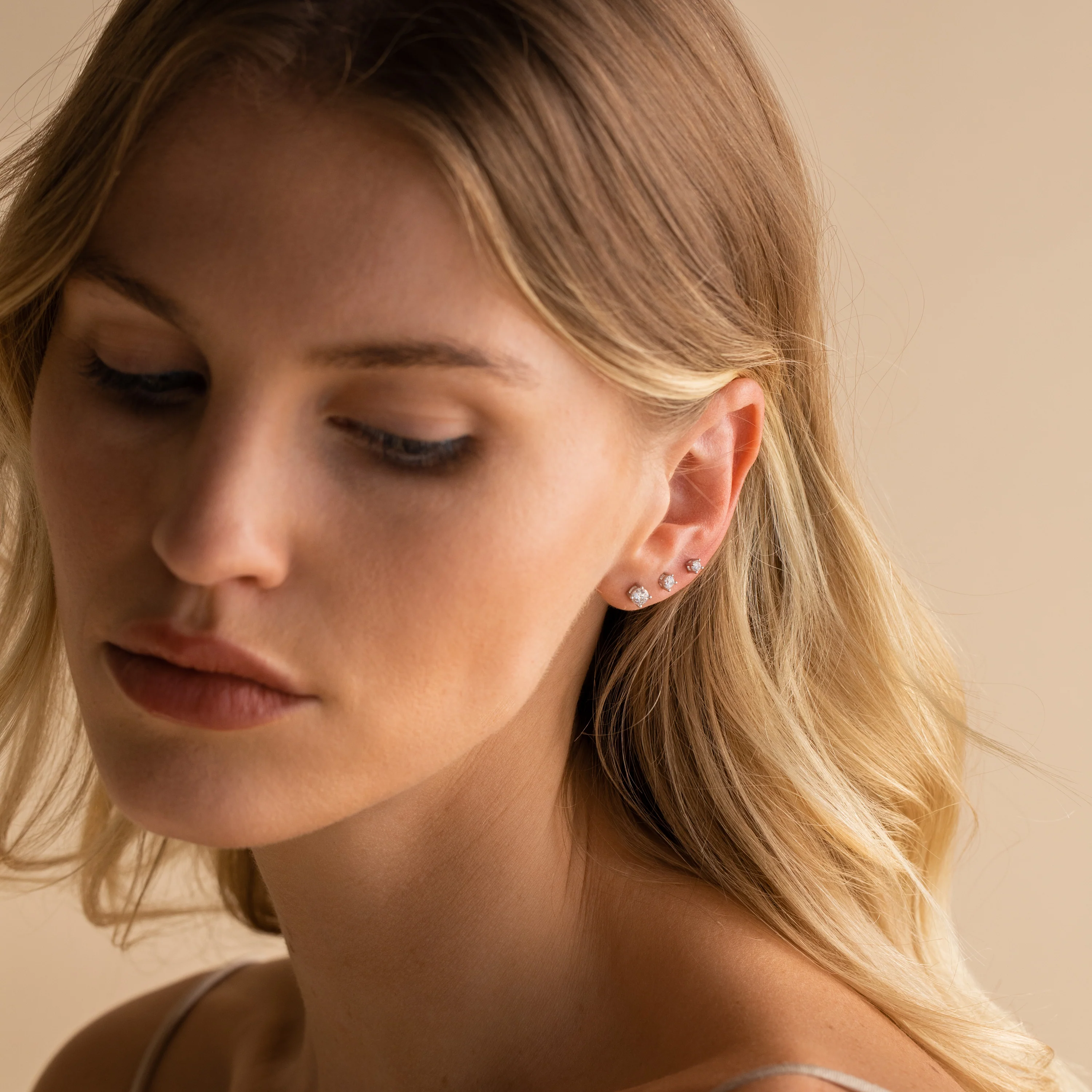 Booker Diamond Studs Set - Image 8