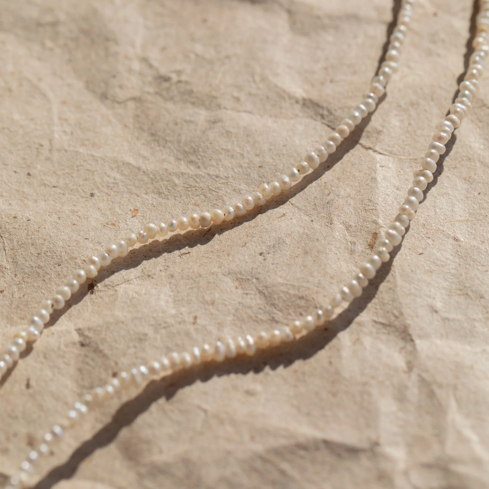 Brinley Pearl Anklet in Silver - Image 5