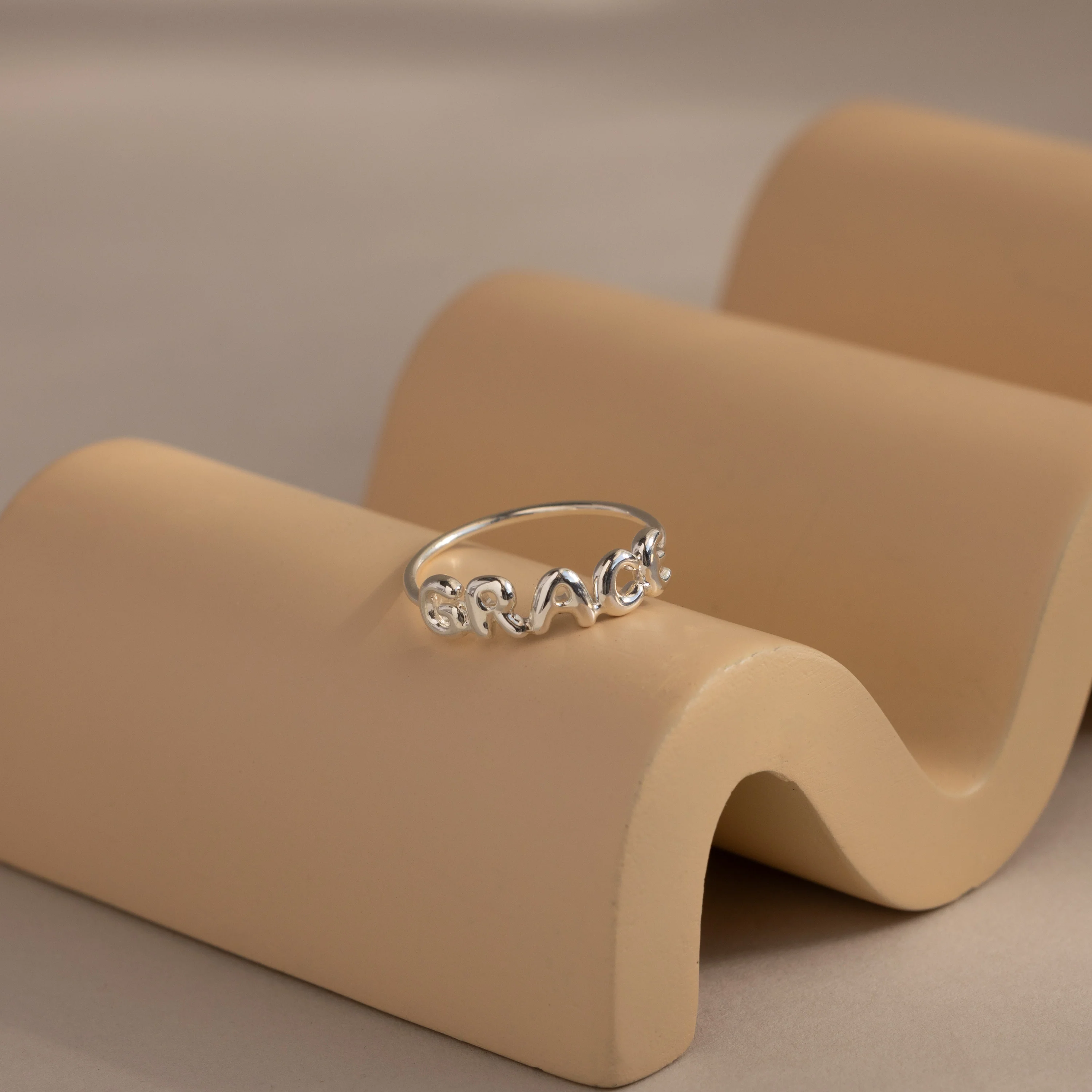 Bubble Name Ring - Image 2