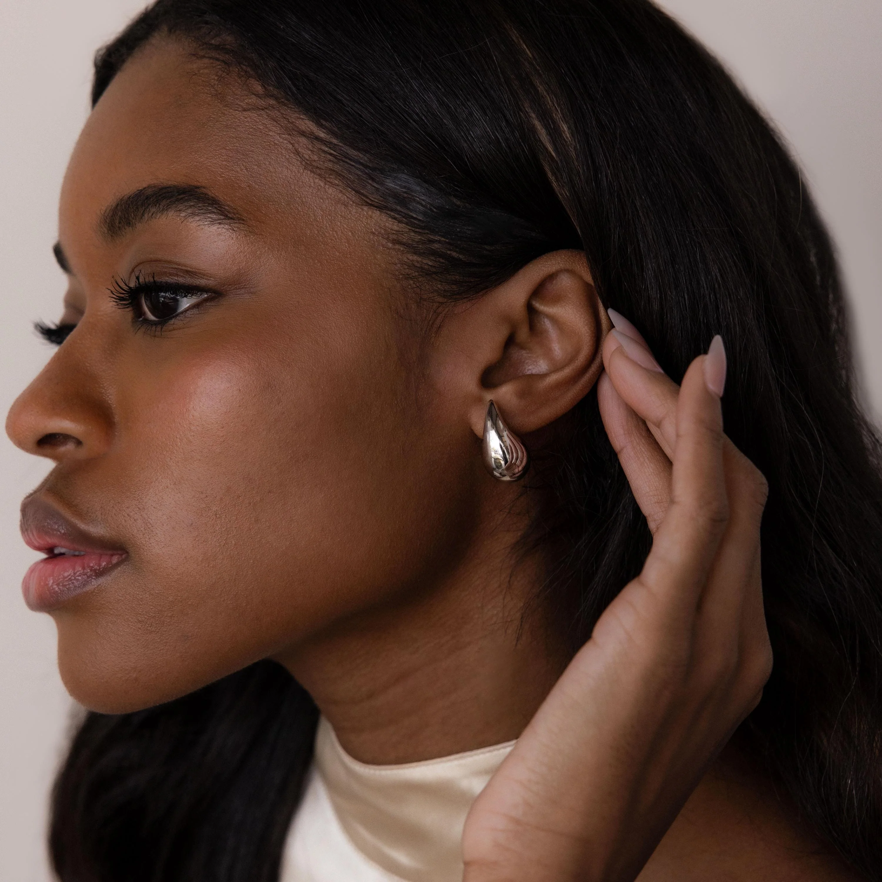 Chunky Tear Drop Studs - Image 5