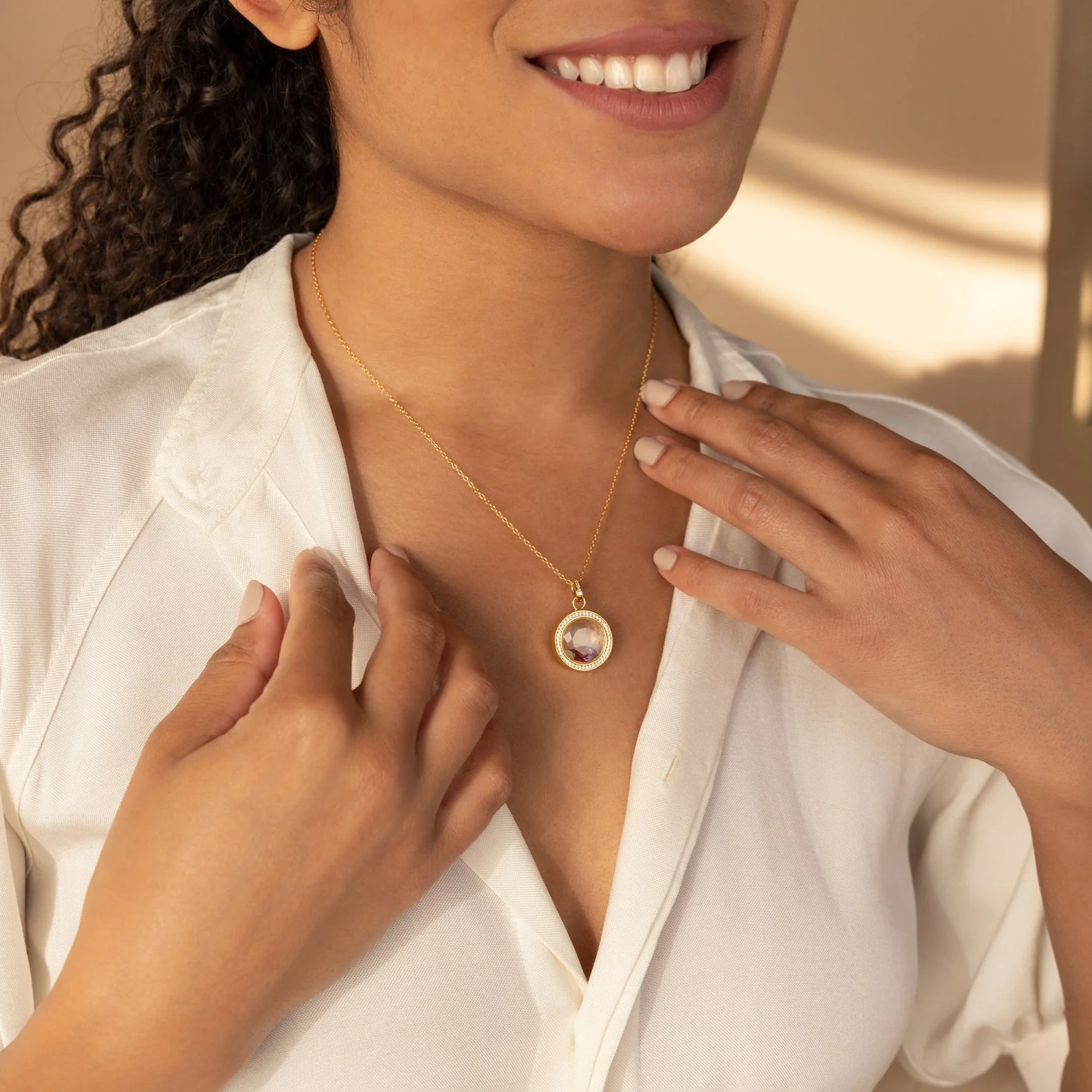 Crystal Locket Necklaces - Image 3
