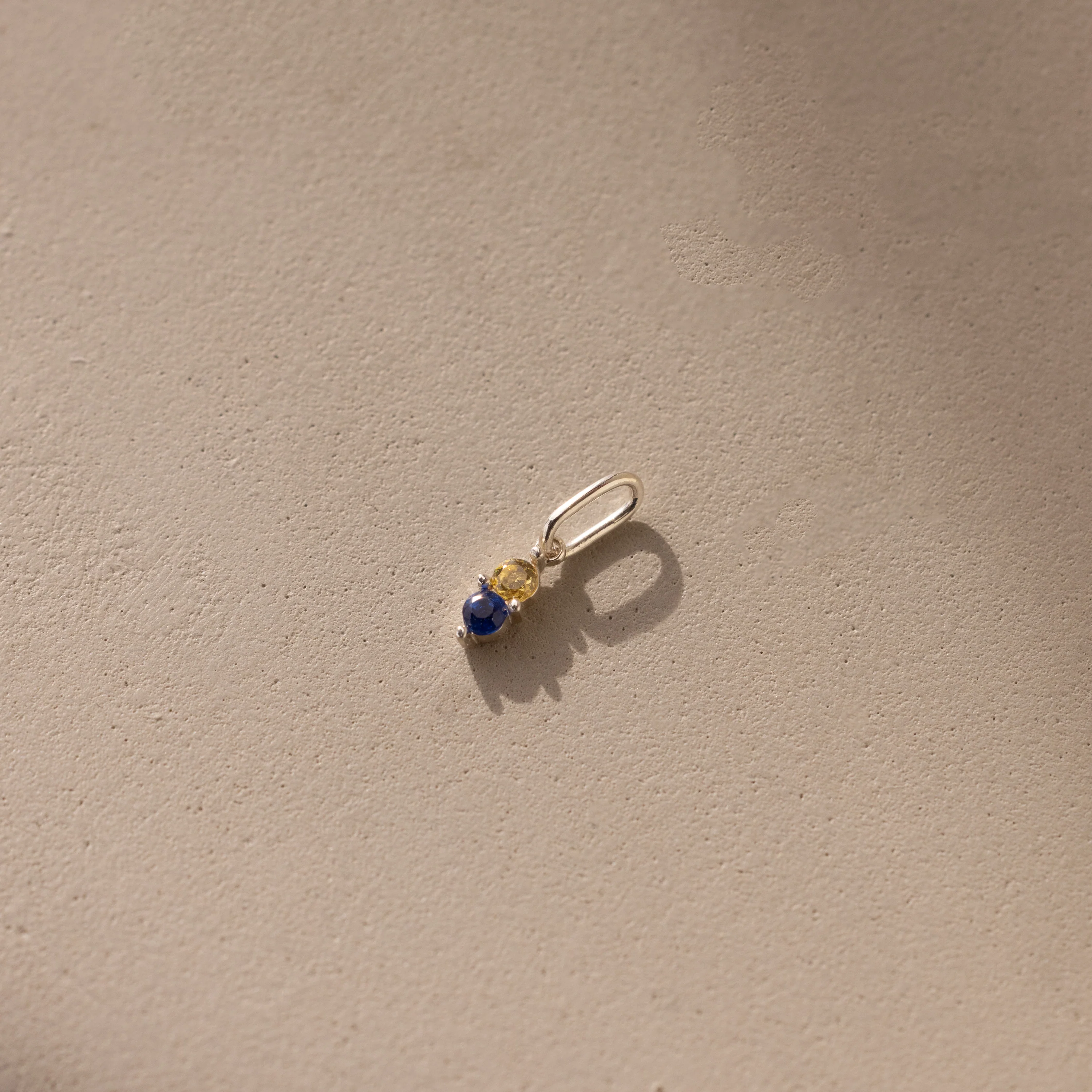 Dainty Duo Birthstone Charm - Image 2