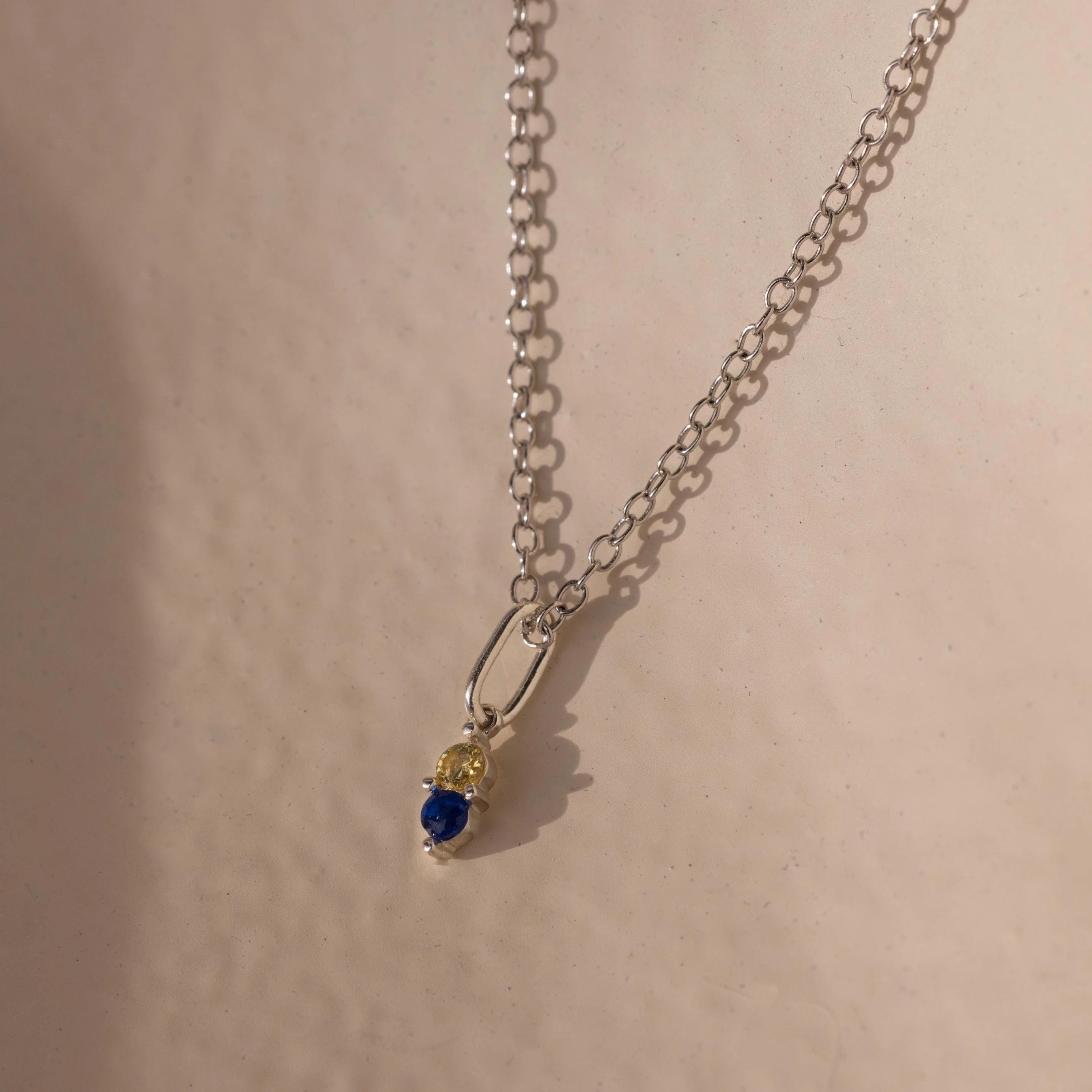 Dainty Duo Birthstone Charm - Image 6