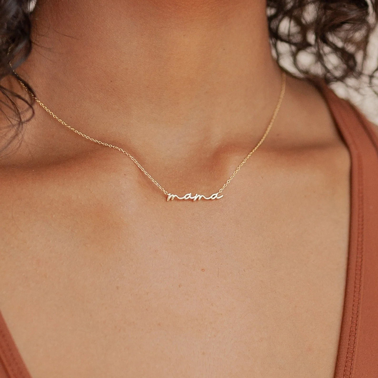 Dainty Mama Necklace - Image 2