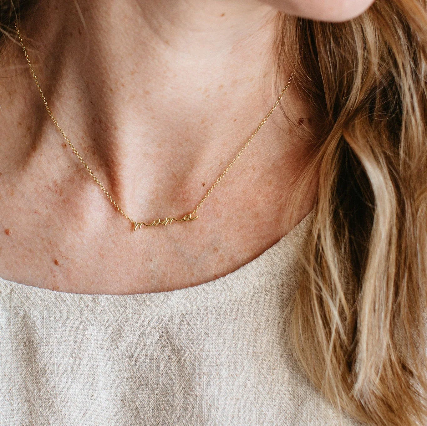 Dainty Mama Necklace - Image 4