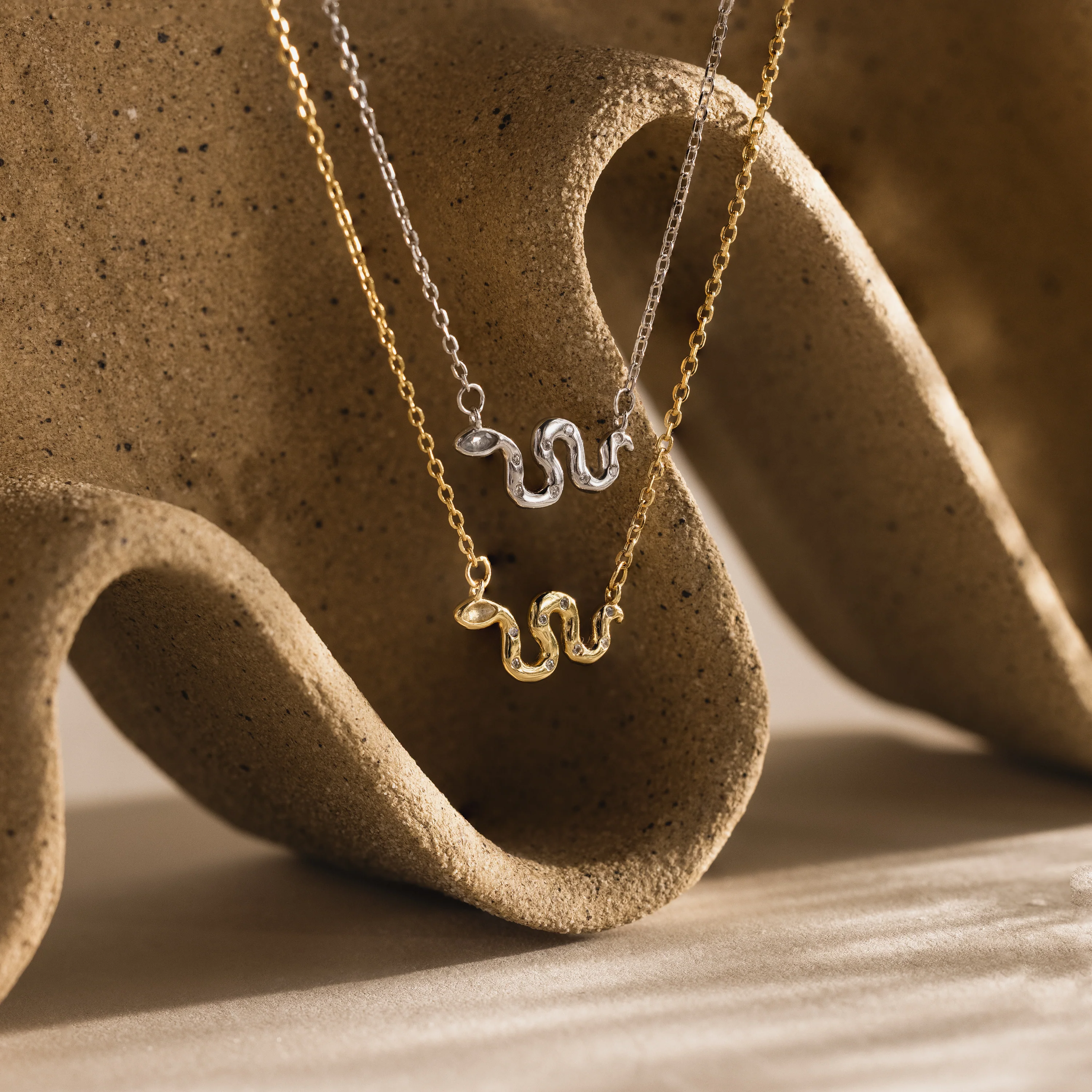 Dainty Viper Necklace - Image 2
