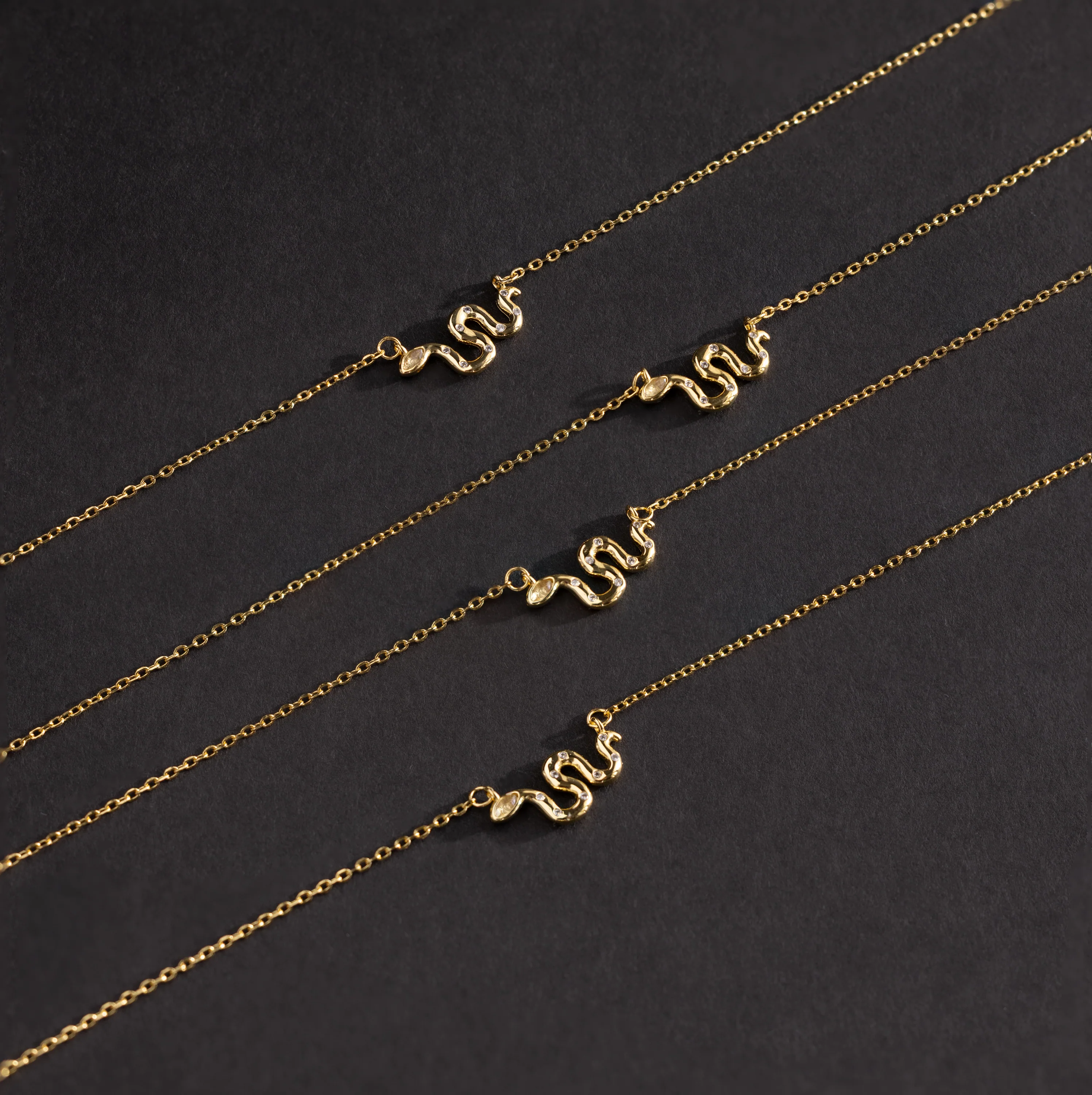 Dainty Viper Necklace - Image 6