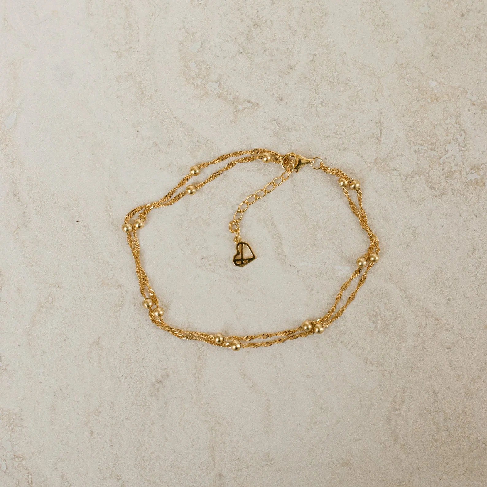 Duo Bead Chain Bracelet - Image 3