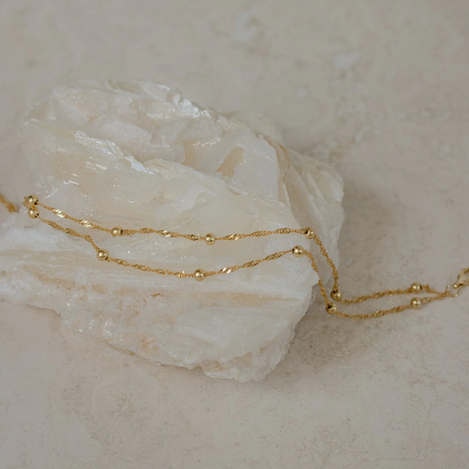 Duo Bead Chain Bracelet - Image 5
