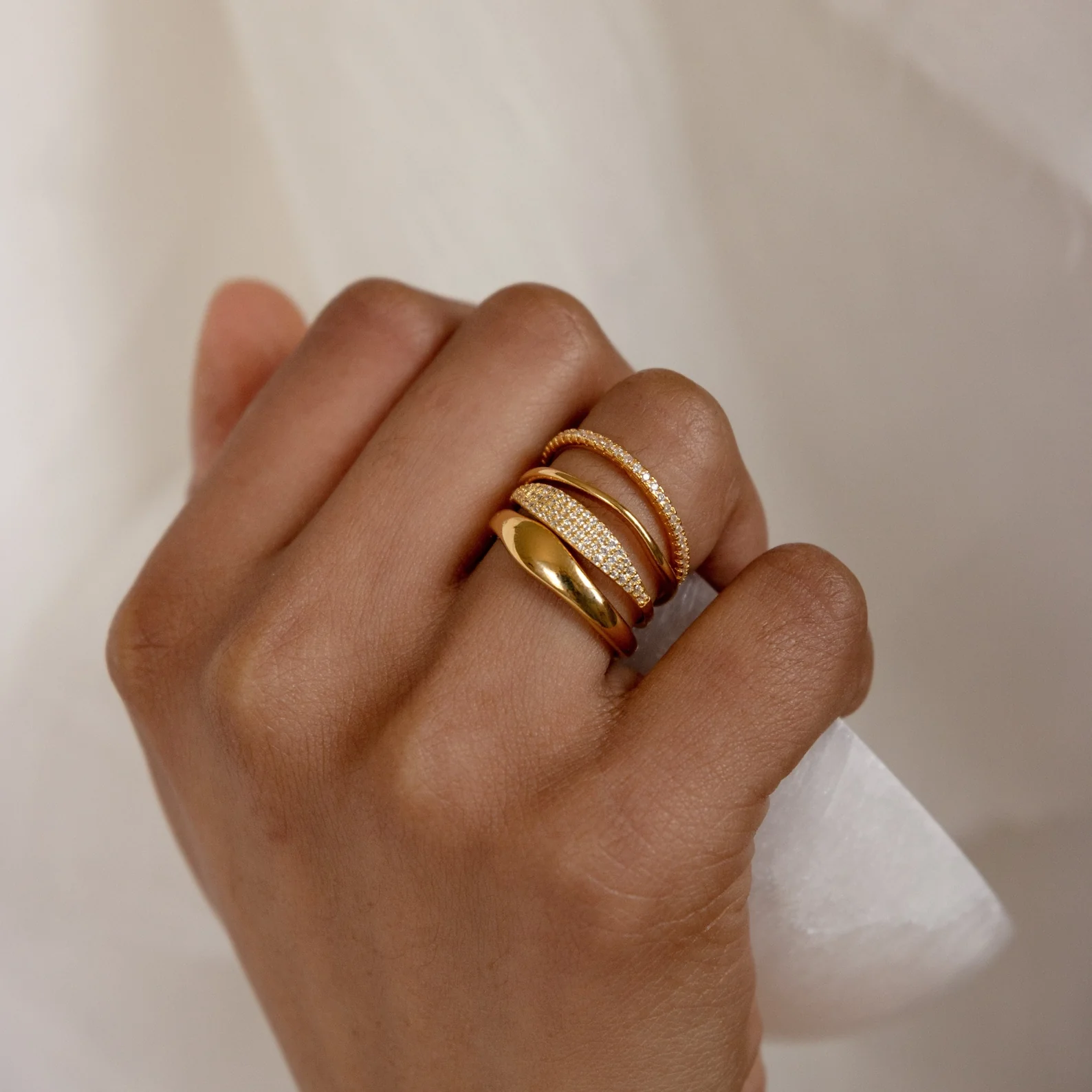 Duo Form Ring Set - Image 6