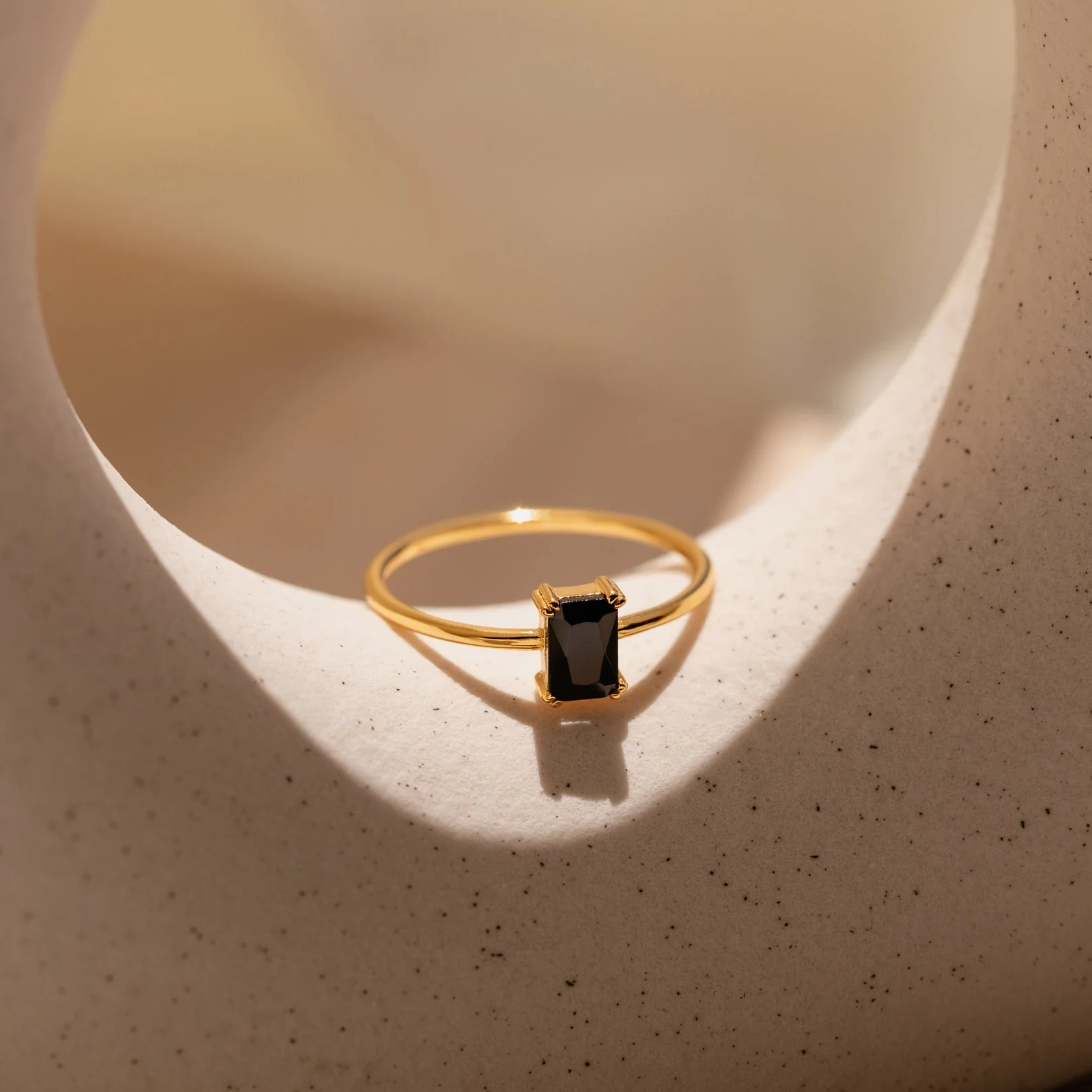 Emerald Cut Solitaire Rings - Image 7