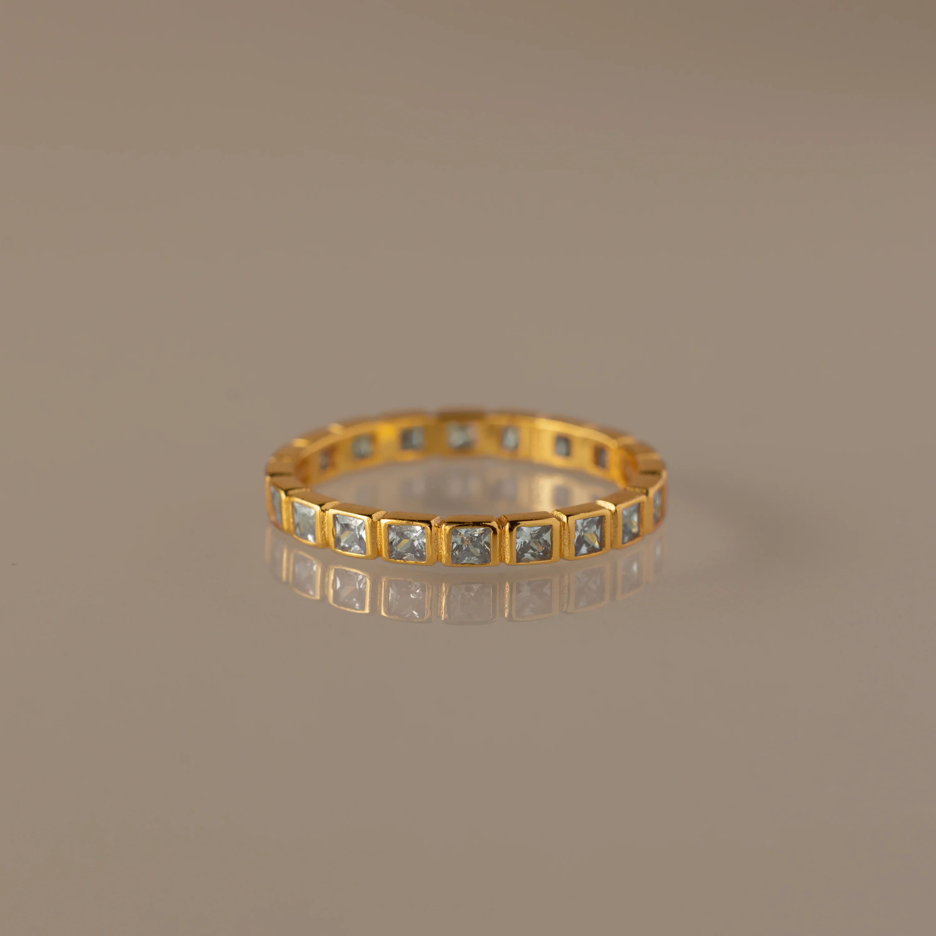 Eternity Bezel Birthstone Ring - Image 5
