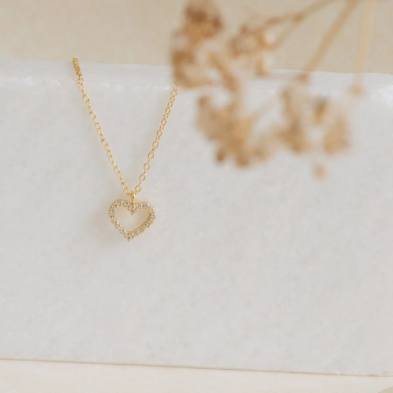 Forever Pave Heart Necklace - Image 6