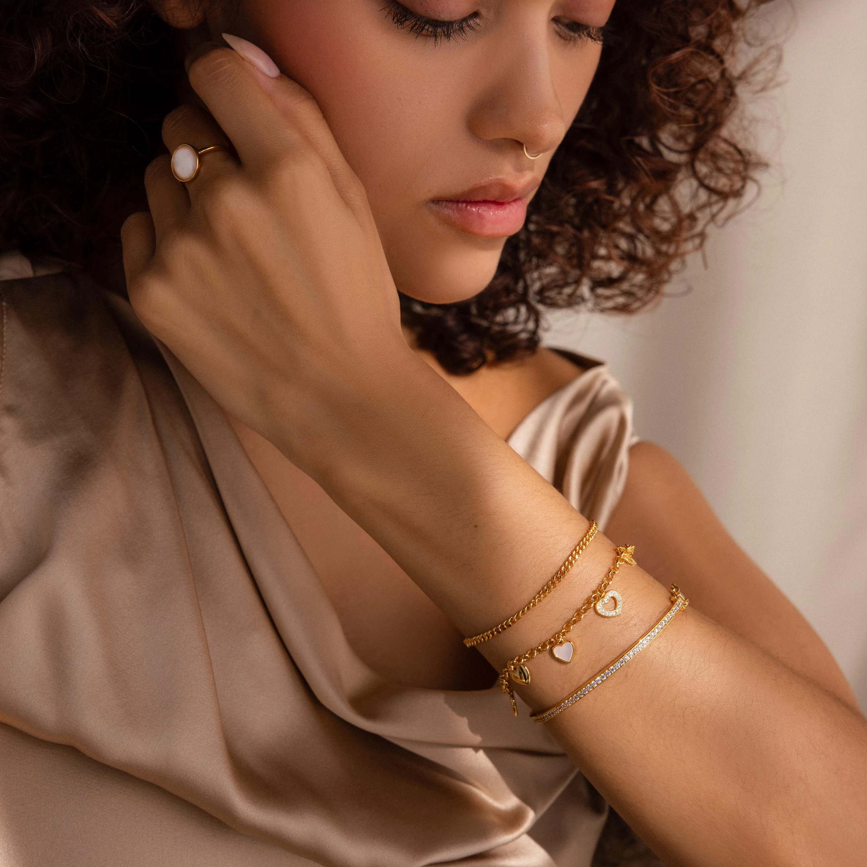 Heart Charm Bracelet - Image 6