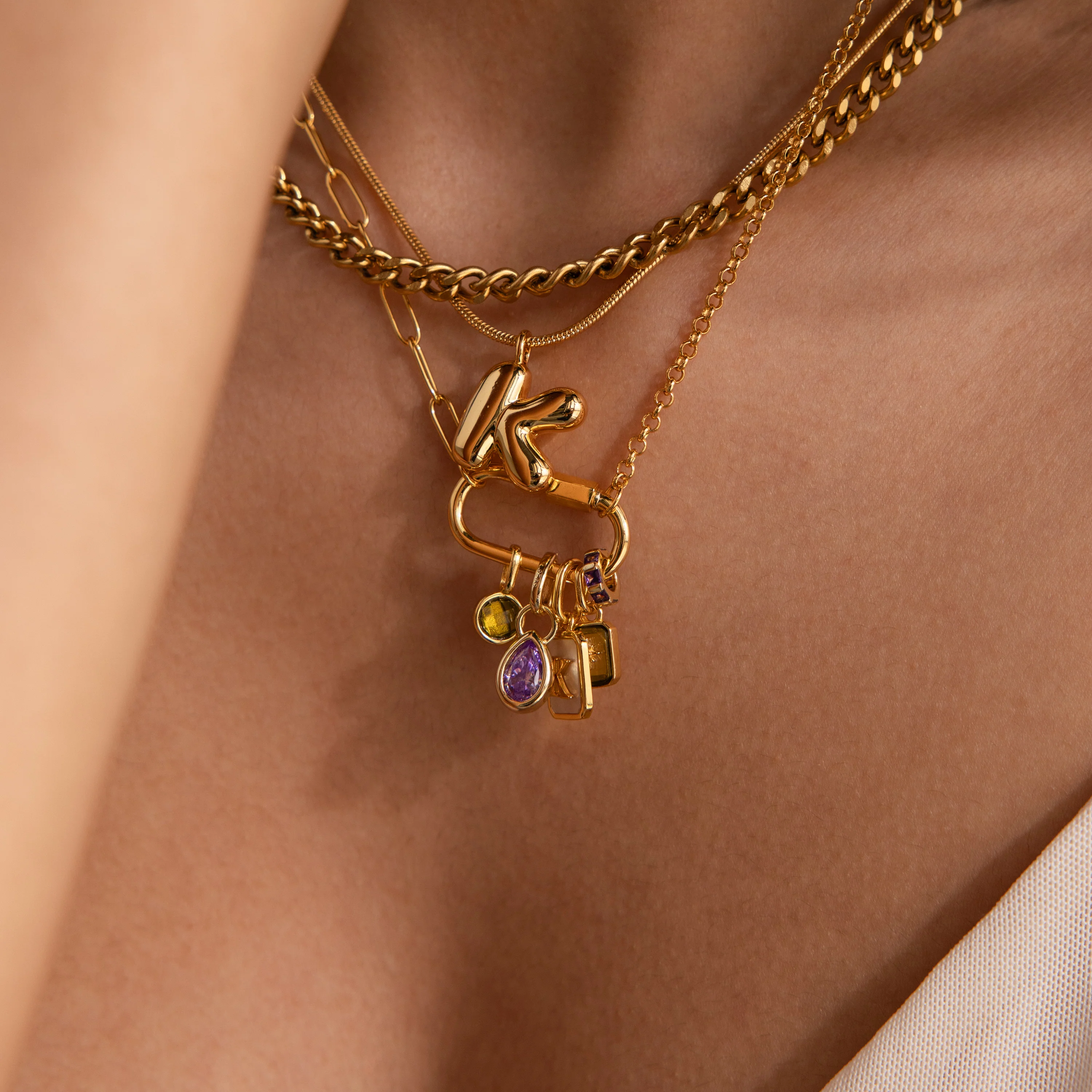 Infinity Princess Birthstone Charm - Image 5