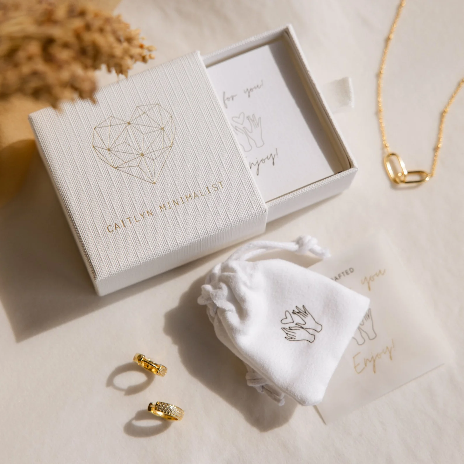 Initial Rectangle Pendant Necklace - Image 8