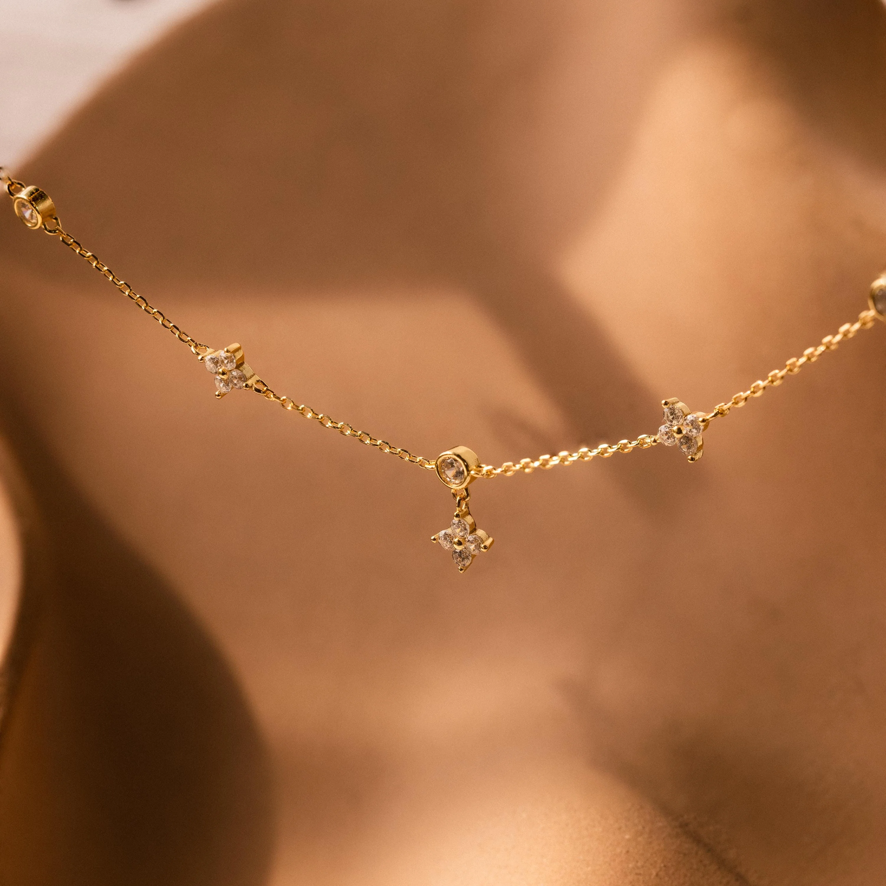 Ivy Diamond Station Necklace - Image 8