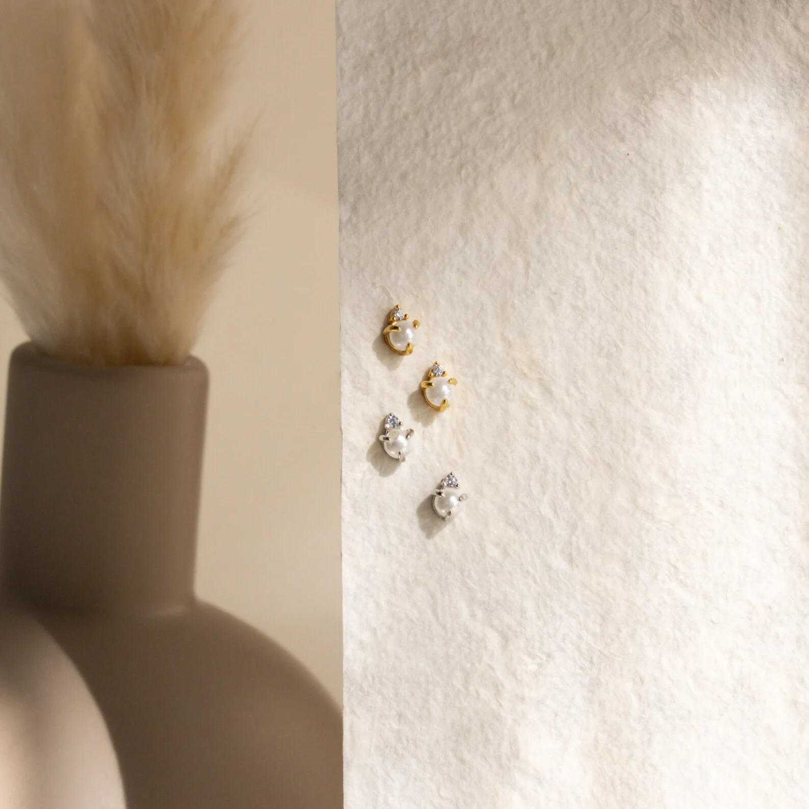 Julia Pearl Studs - Image 4