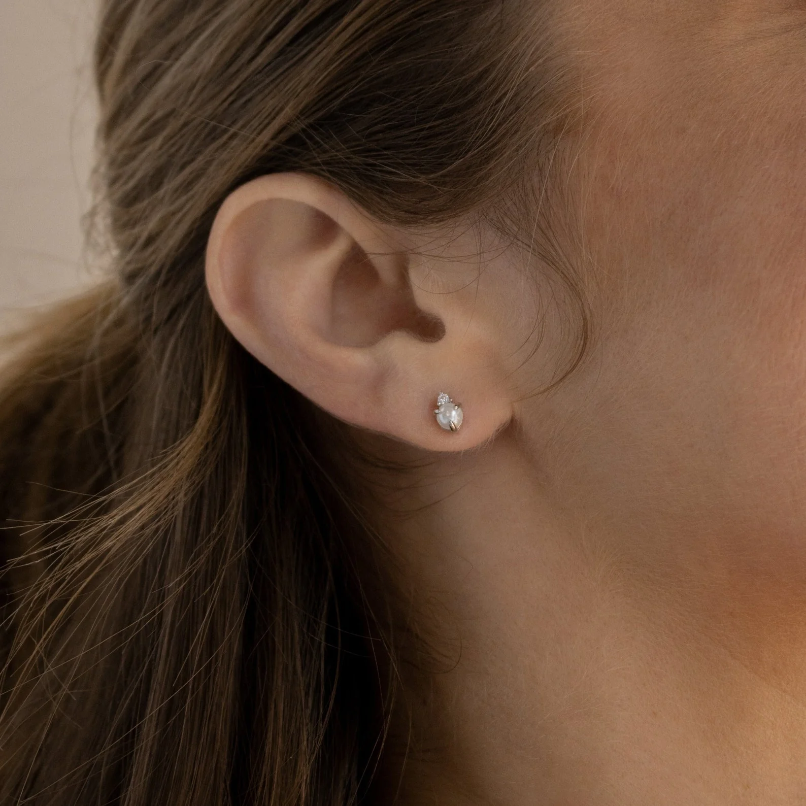 Julia Pearl Studs - Image 7