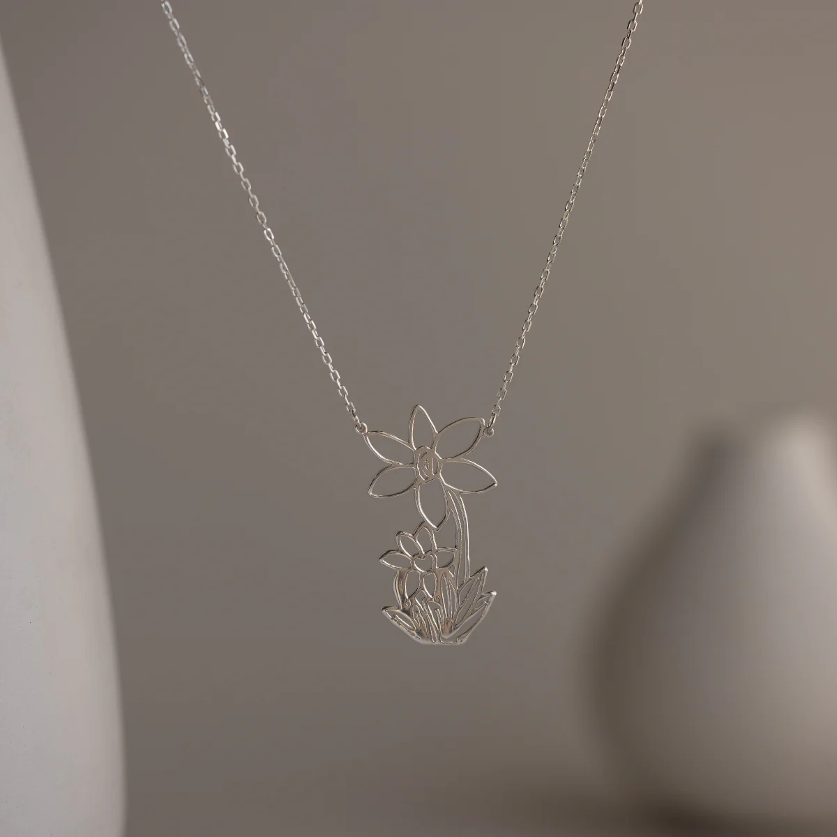 Kids Drawing Necklace in Silver - Image 4