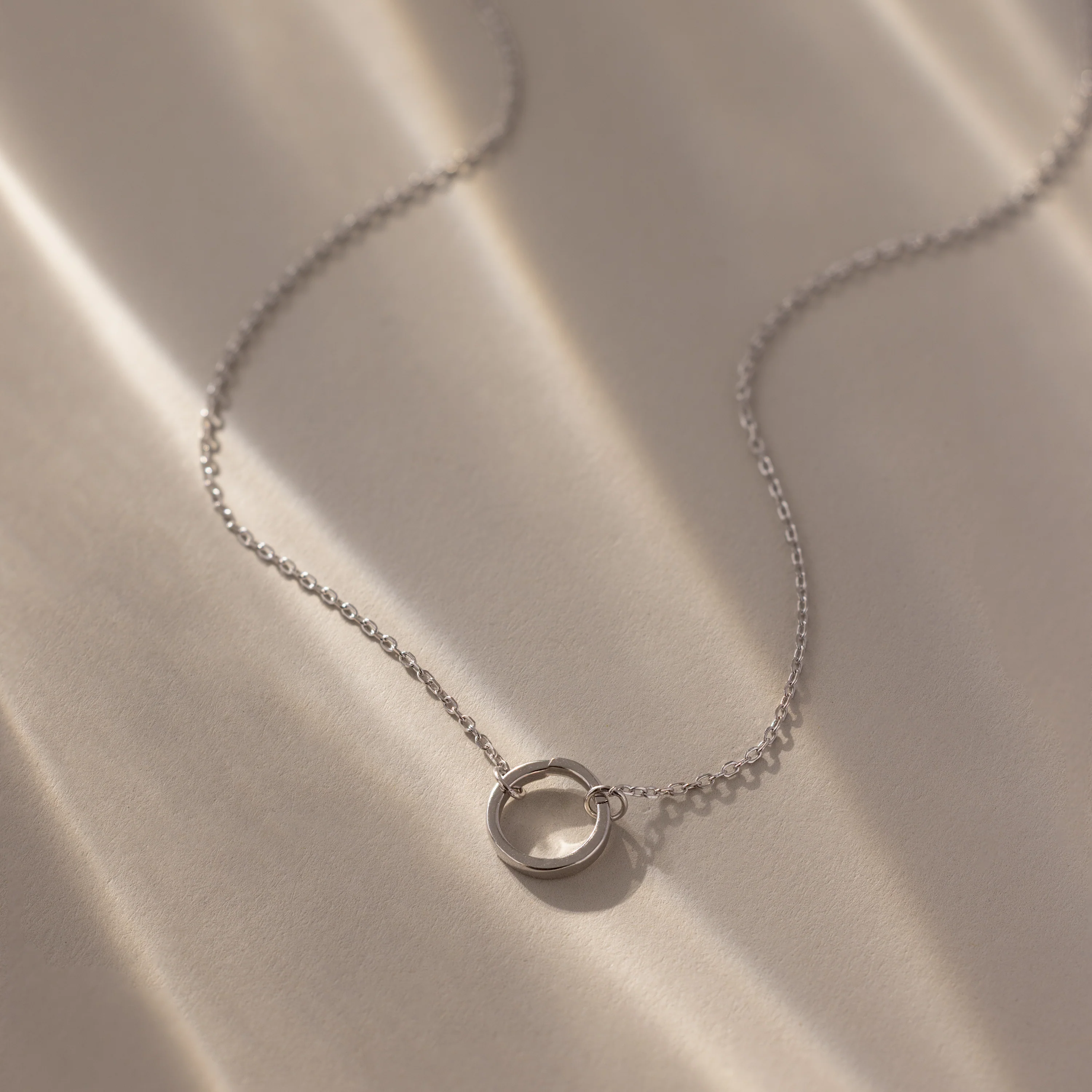 Large Rolo Clasp Necklace - Image 7