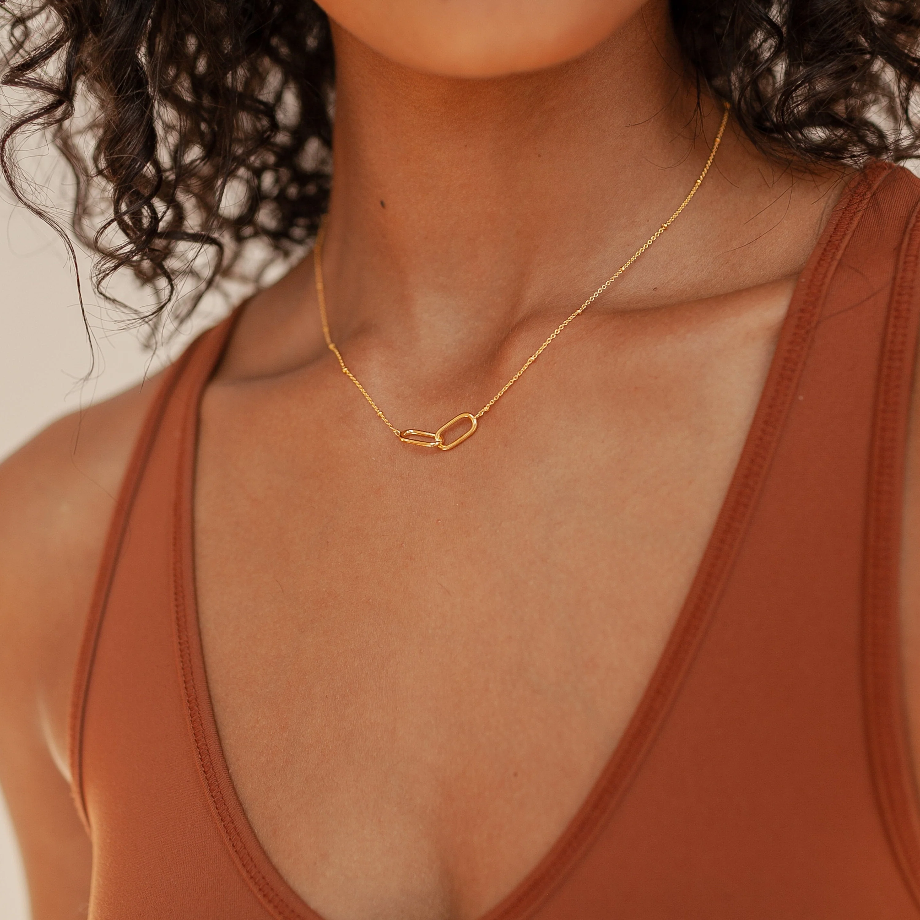 Linked Pendant Necklace - Image 4