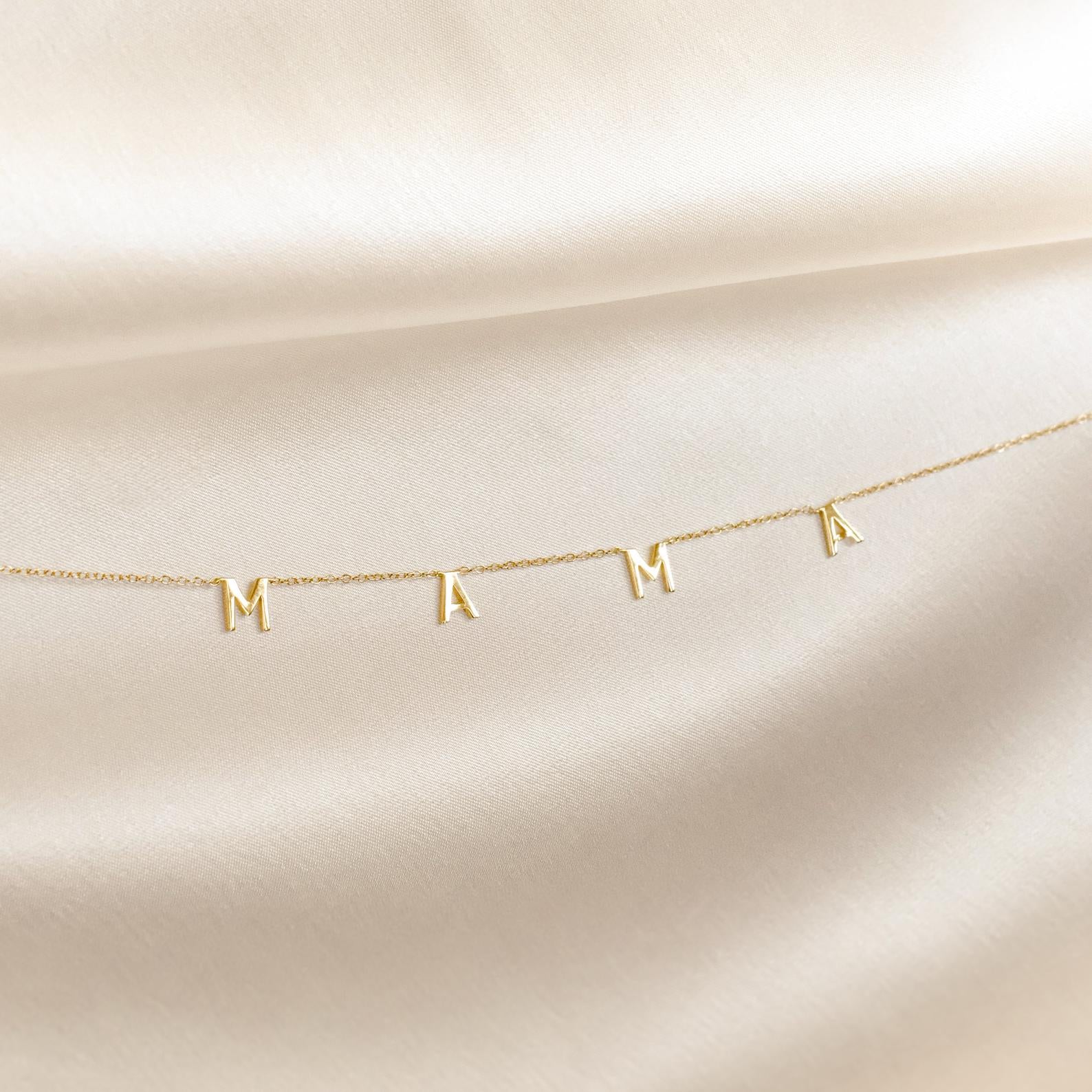 Mama Letter Necklace - Image 4