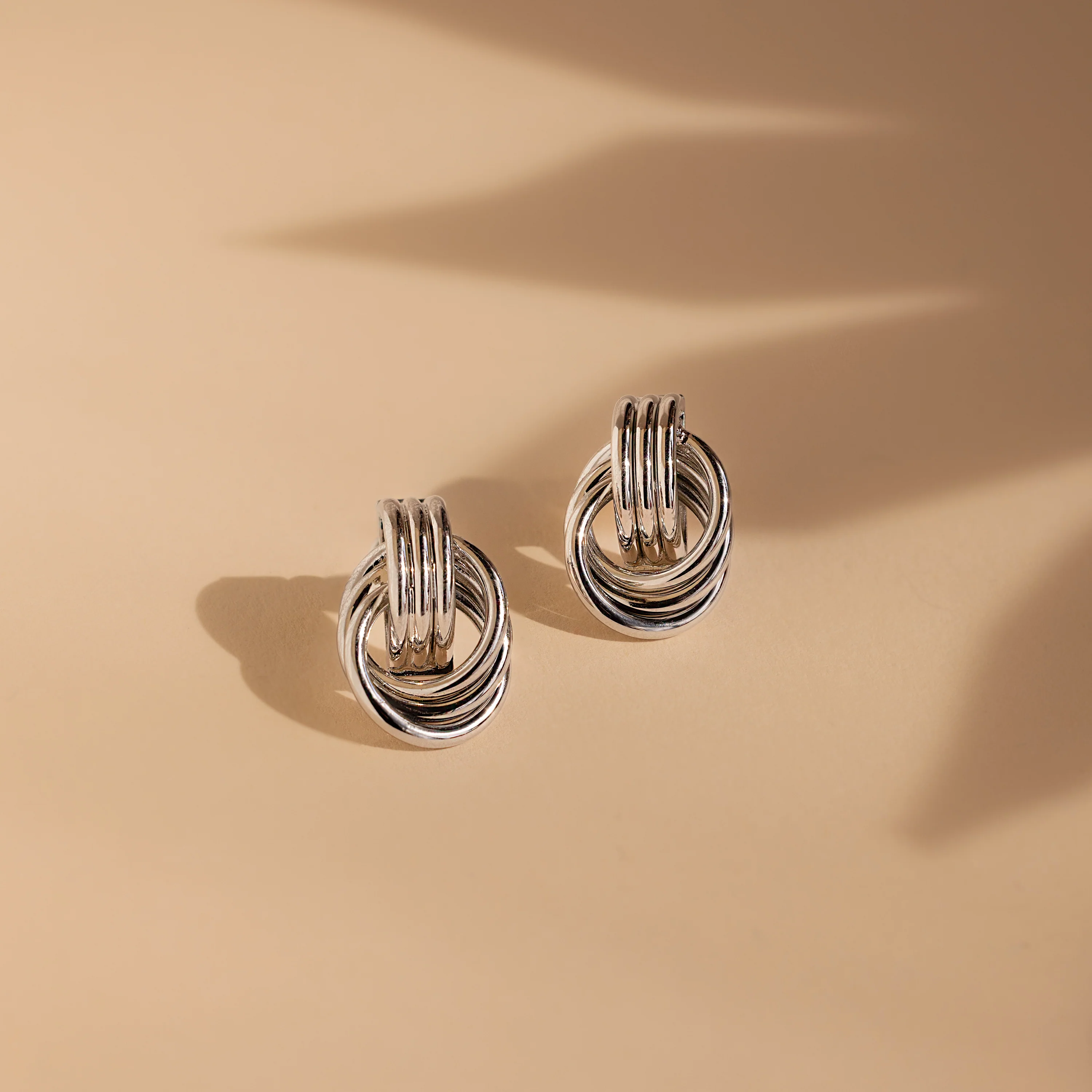 Mini Triple Knot Earrings - Image 5