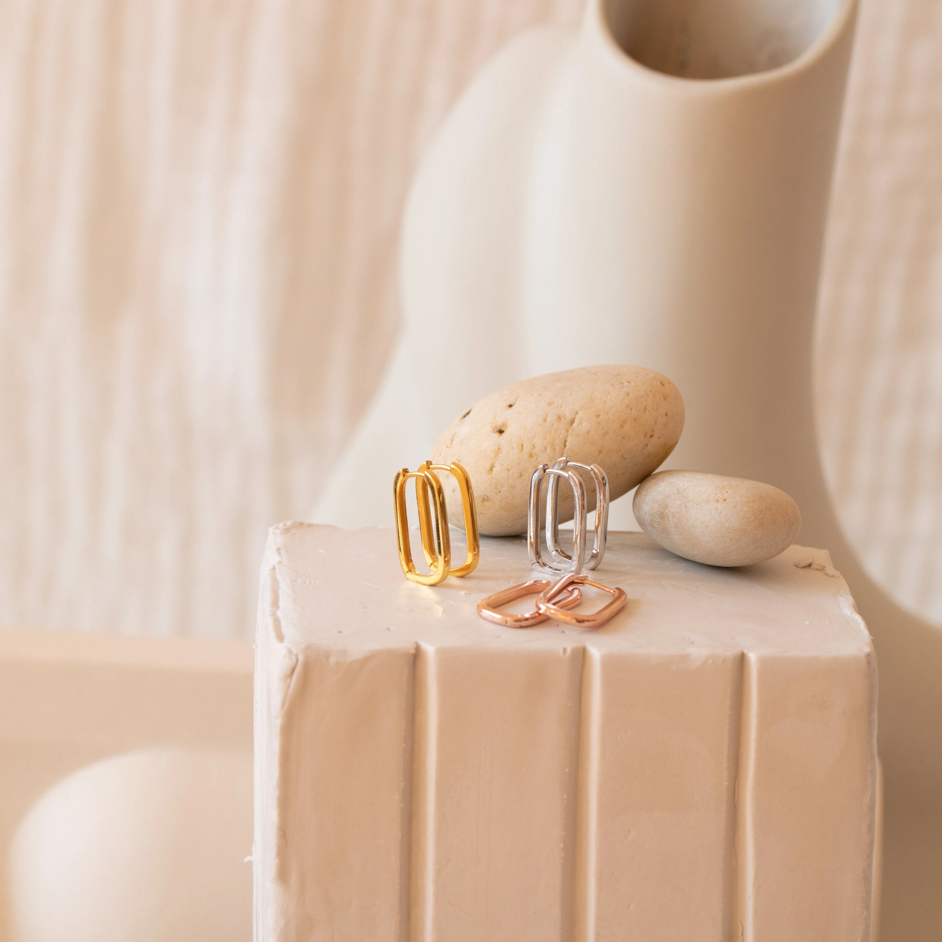 Nina Link Earrings - Image 4