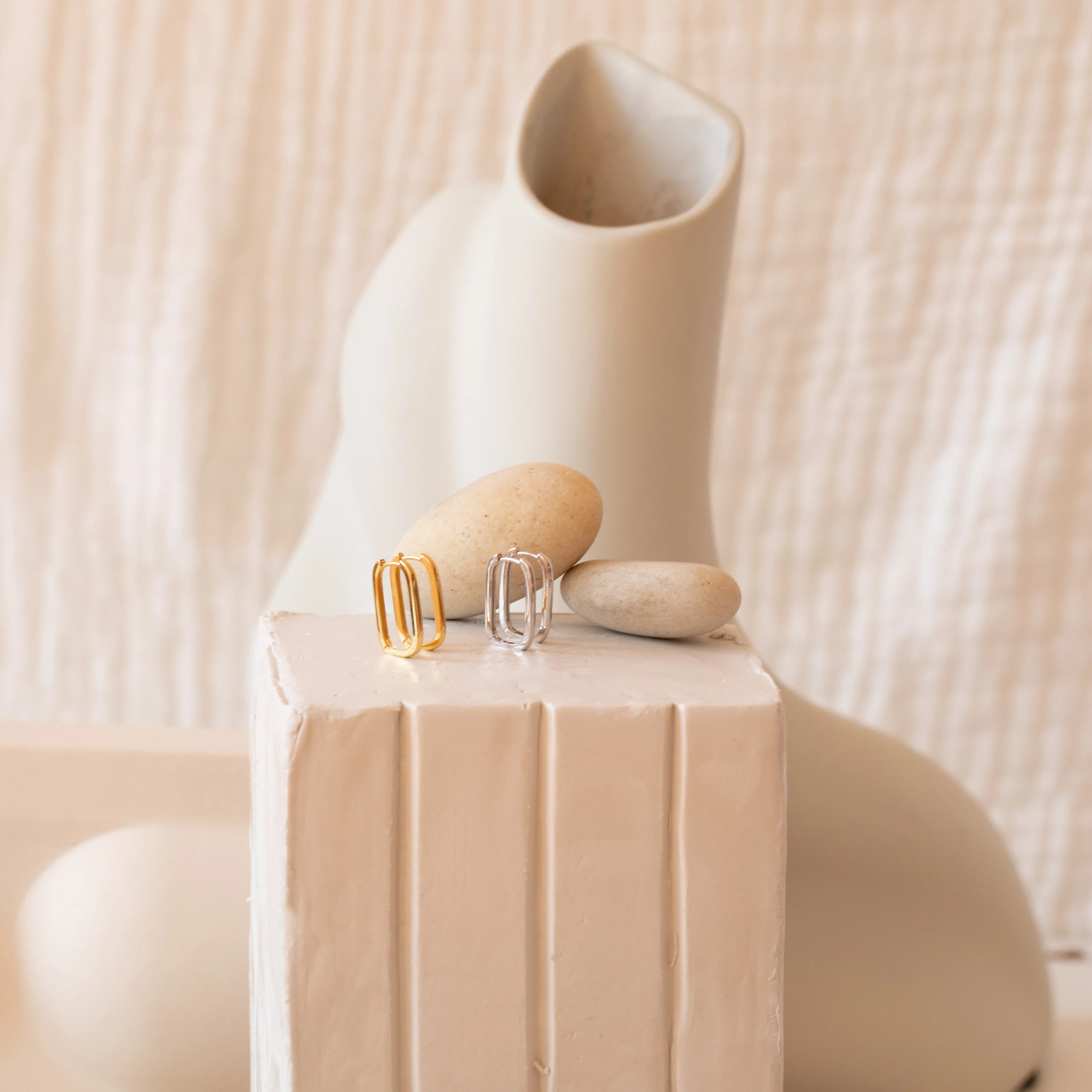 Nina Link Earrings - Image 8