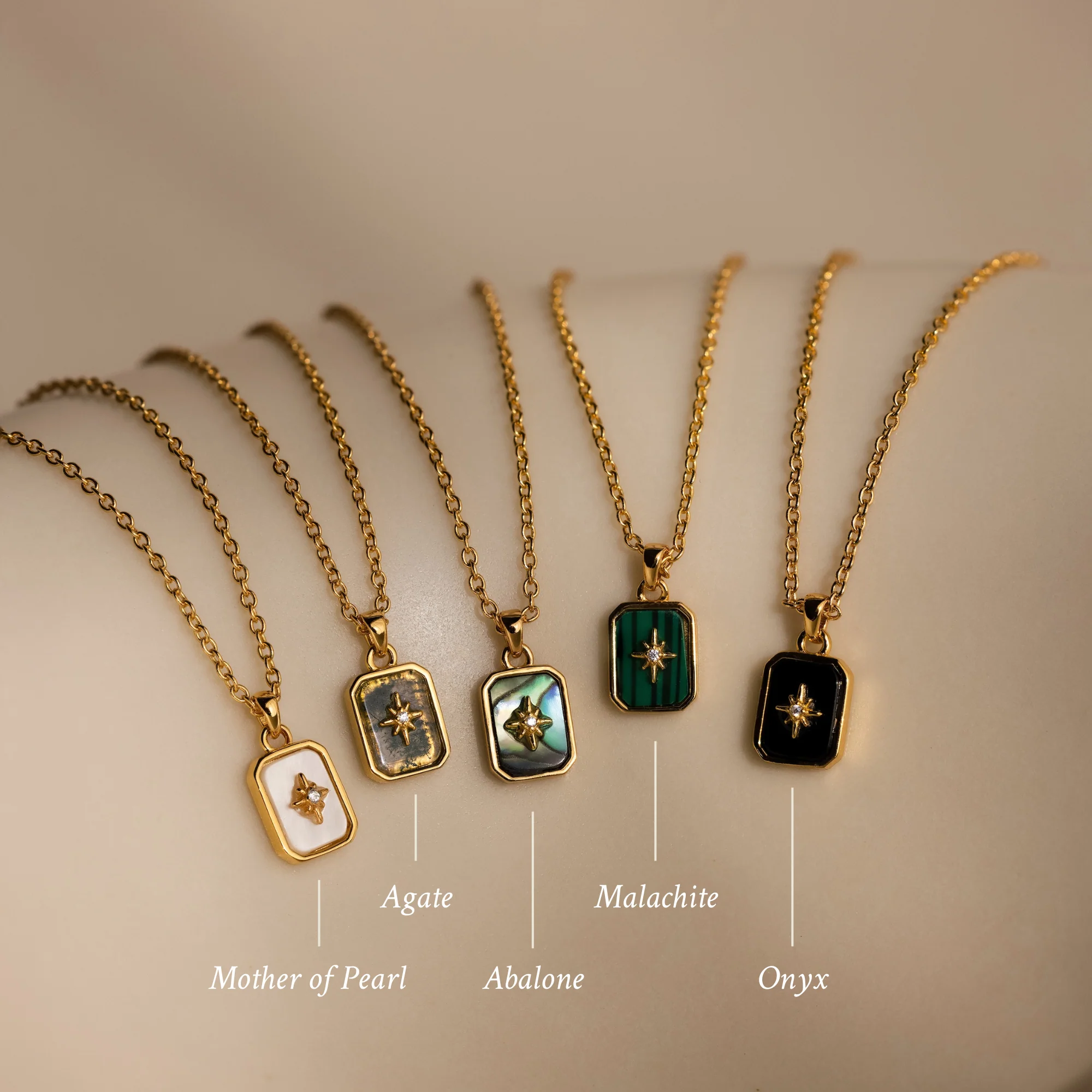 North Star Gemstone Necklace - Image 8