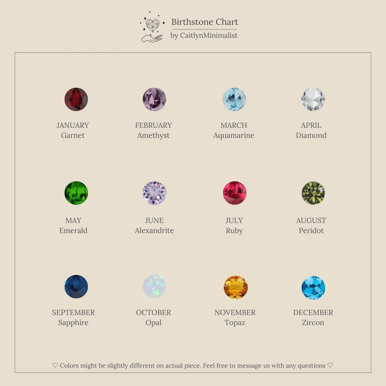 Opal Birthstone Drop Studs - Image 8