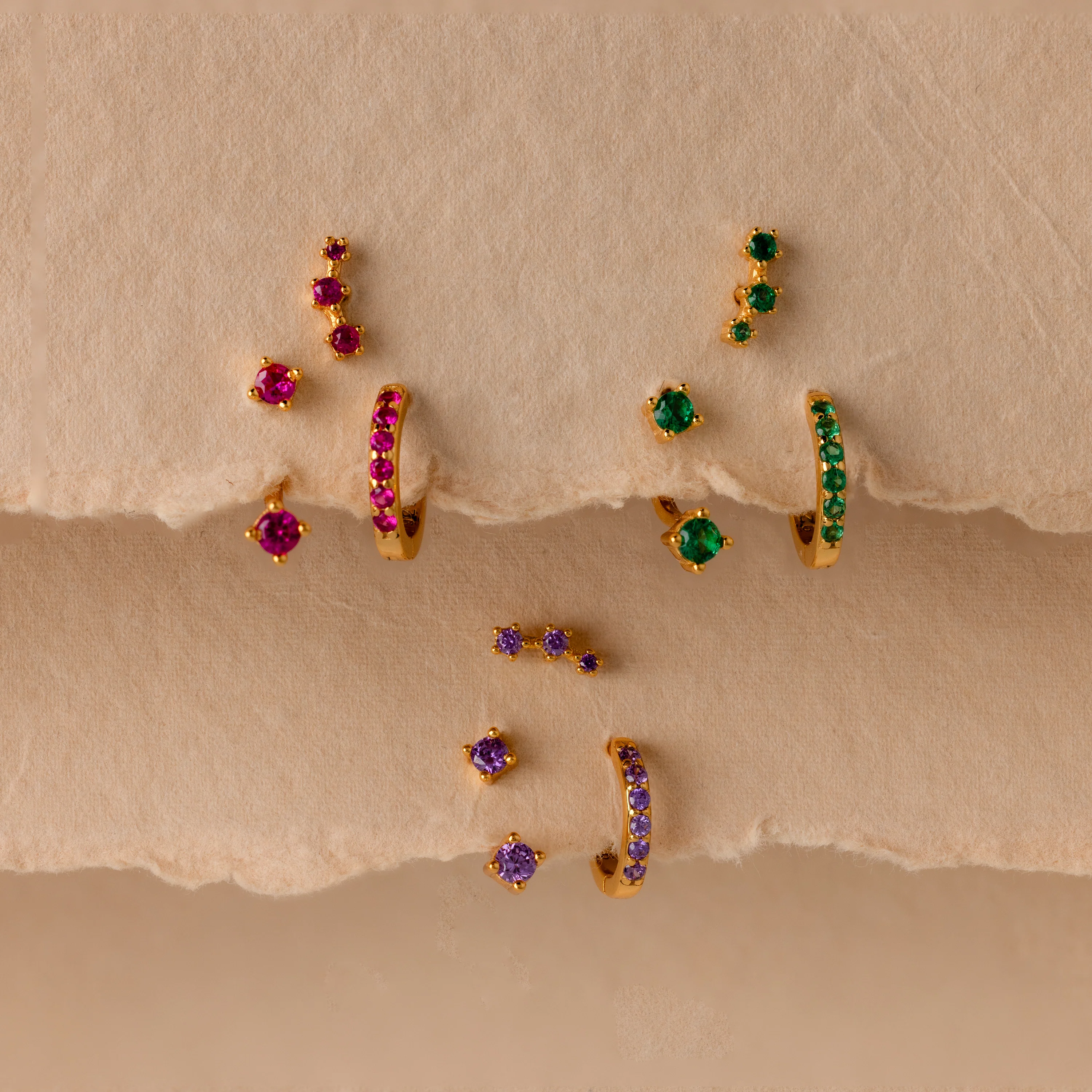 Opal Earring Trio Set - Image 5