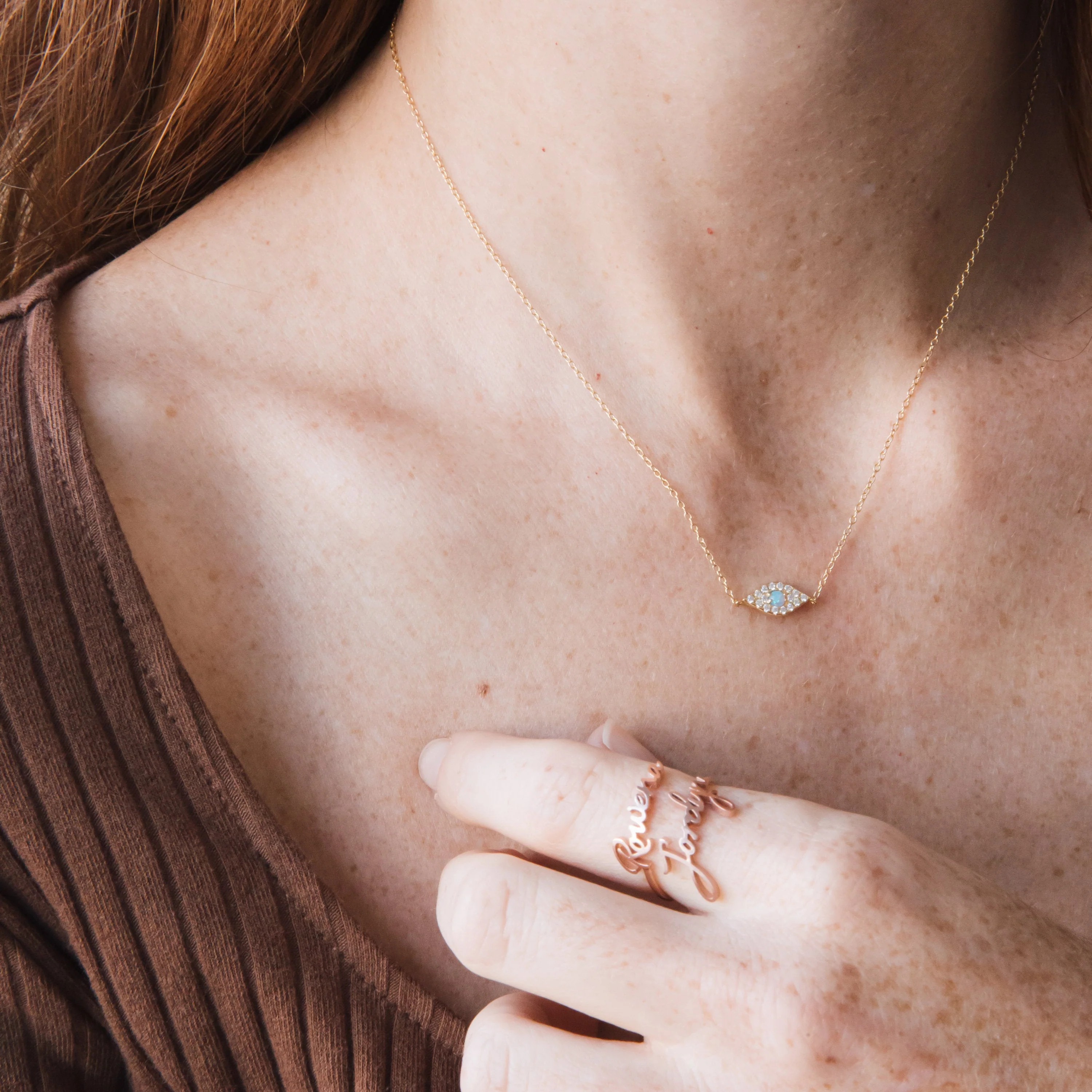 Opal Eye Necklace - Image 5