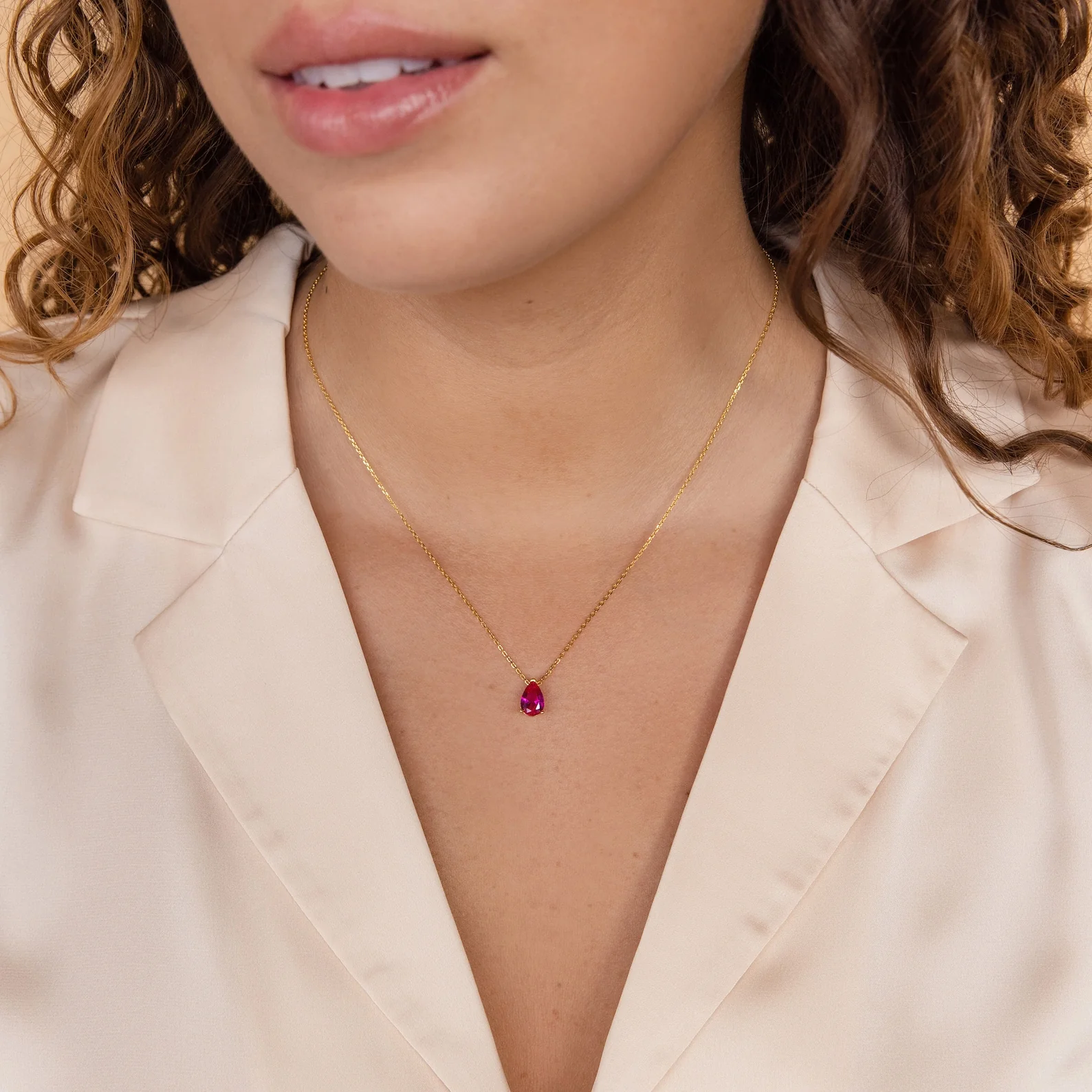 Ophelia Birthstone Necklace - Image 6
