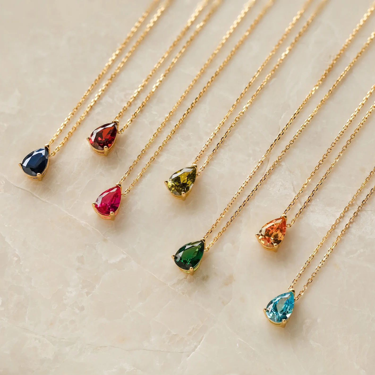 Ophelia Birthstone Necklace - Image 7