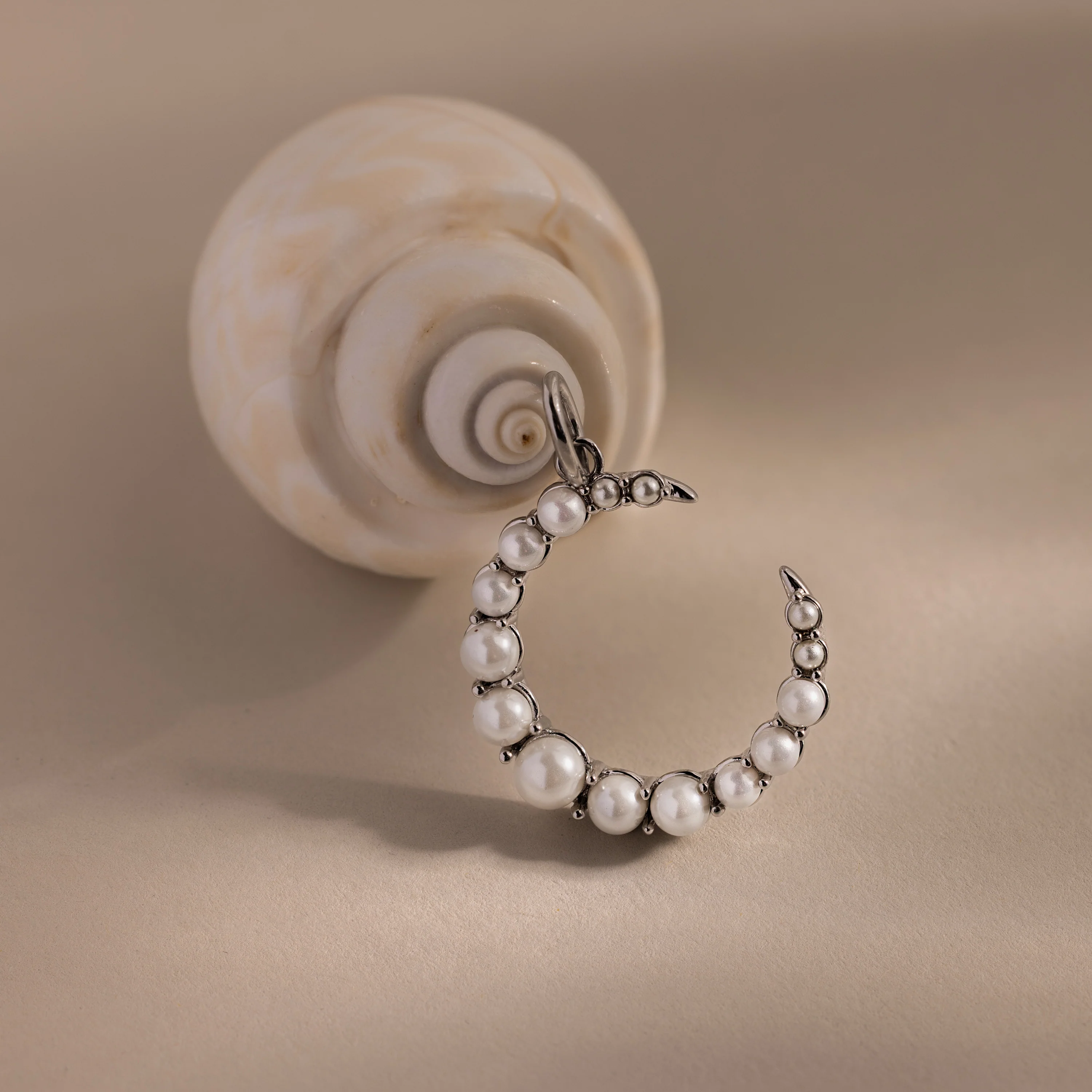 Pearl Moon Charm - Image 2