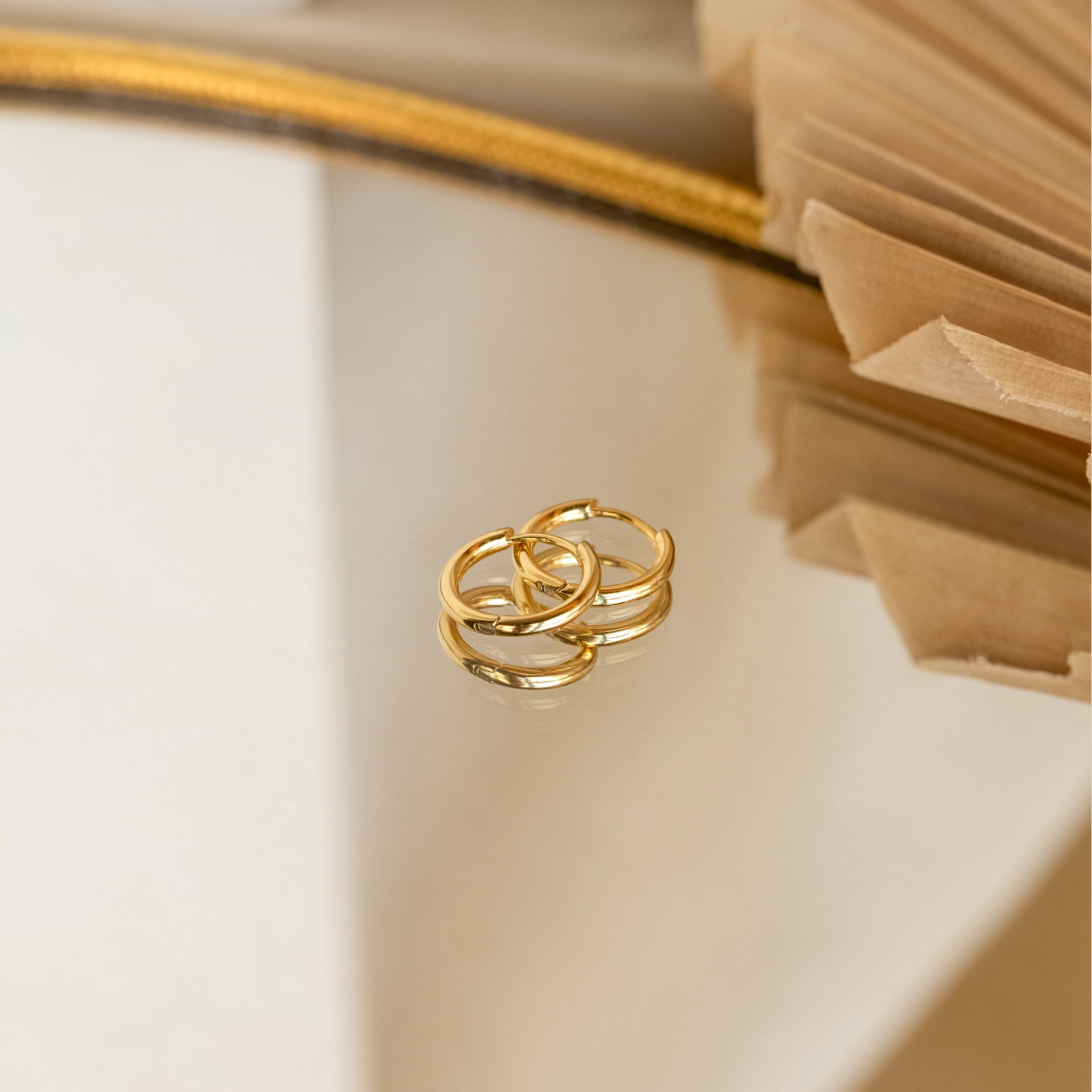Small Bold Hoops - Image 2