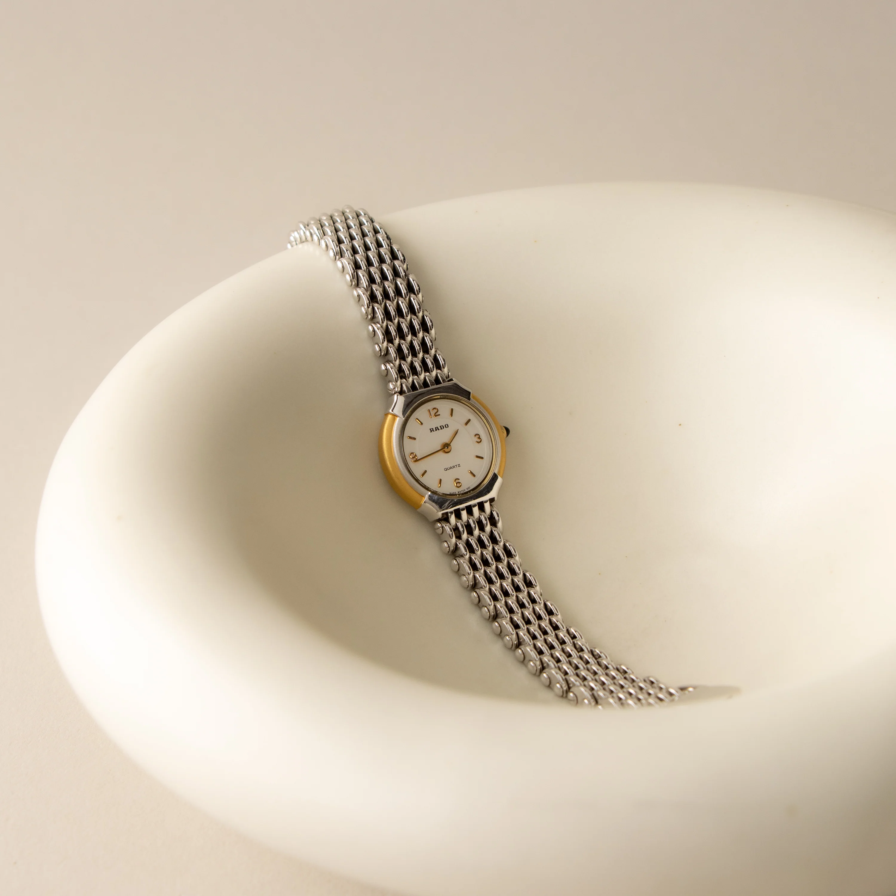 Vintage Rado Bold Two Tone Watch - Image 2